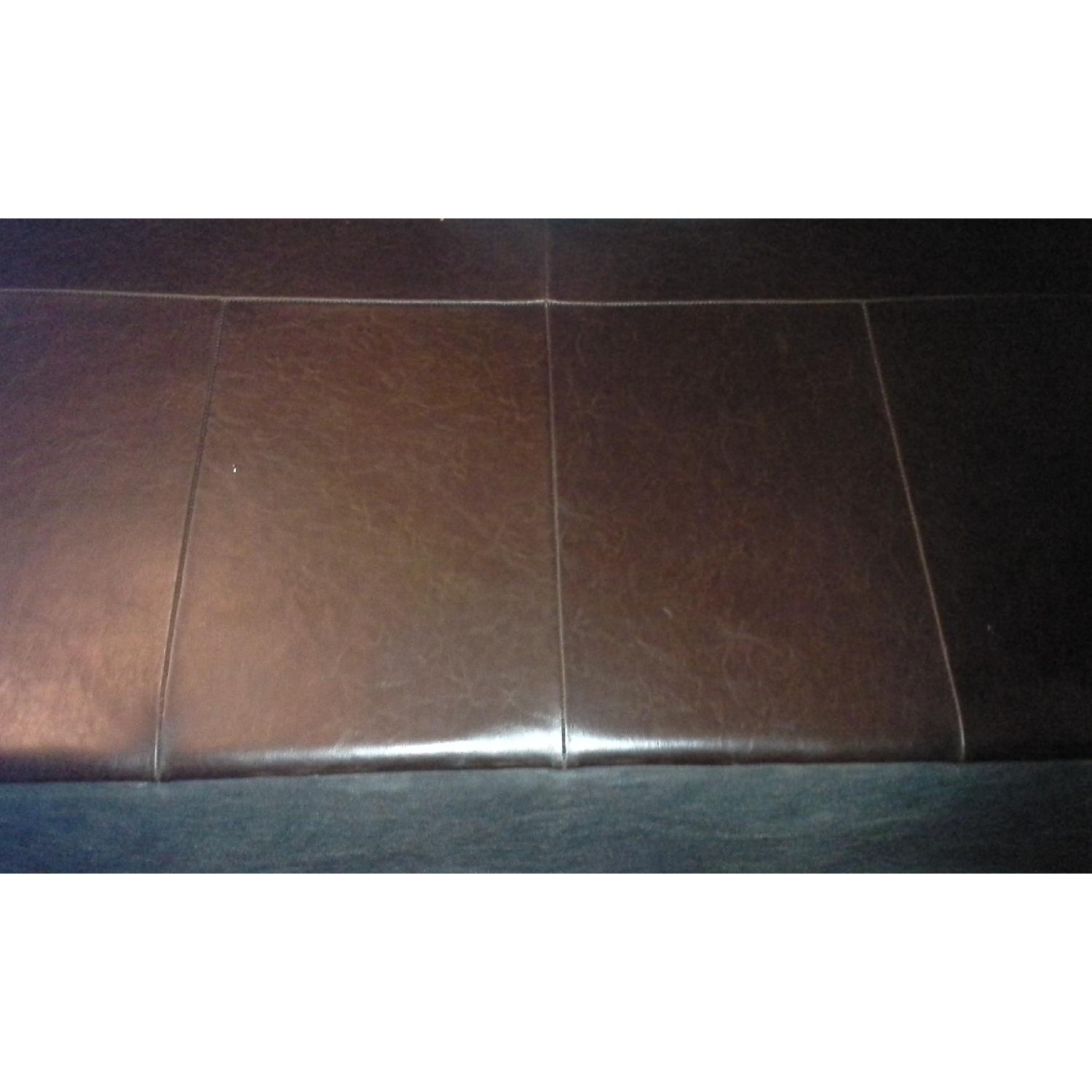 Natuzzi Italsofa Chocolate Loveseats - Pair - image-5