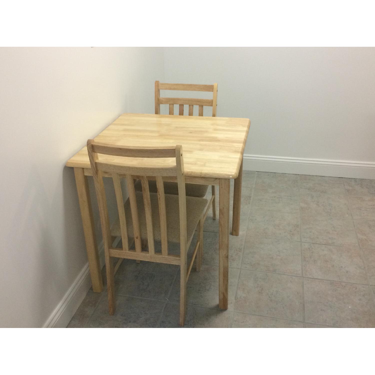 Home Goods Dining Table w/ 2 Chairs - image-1