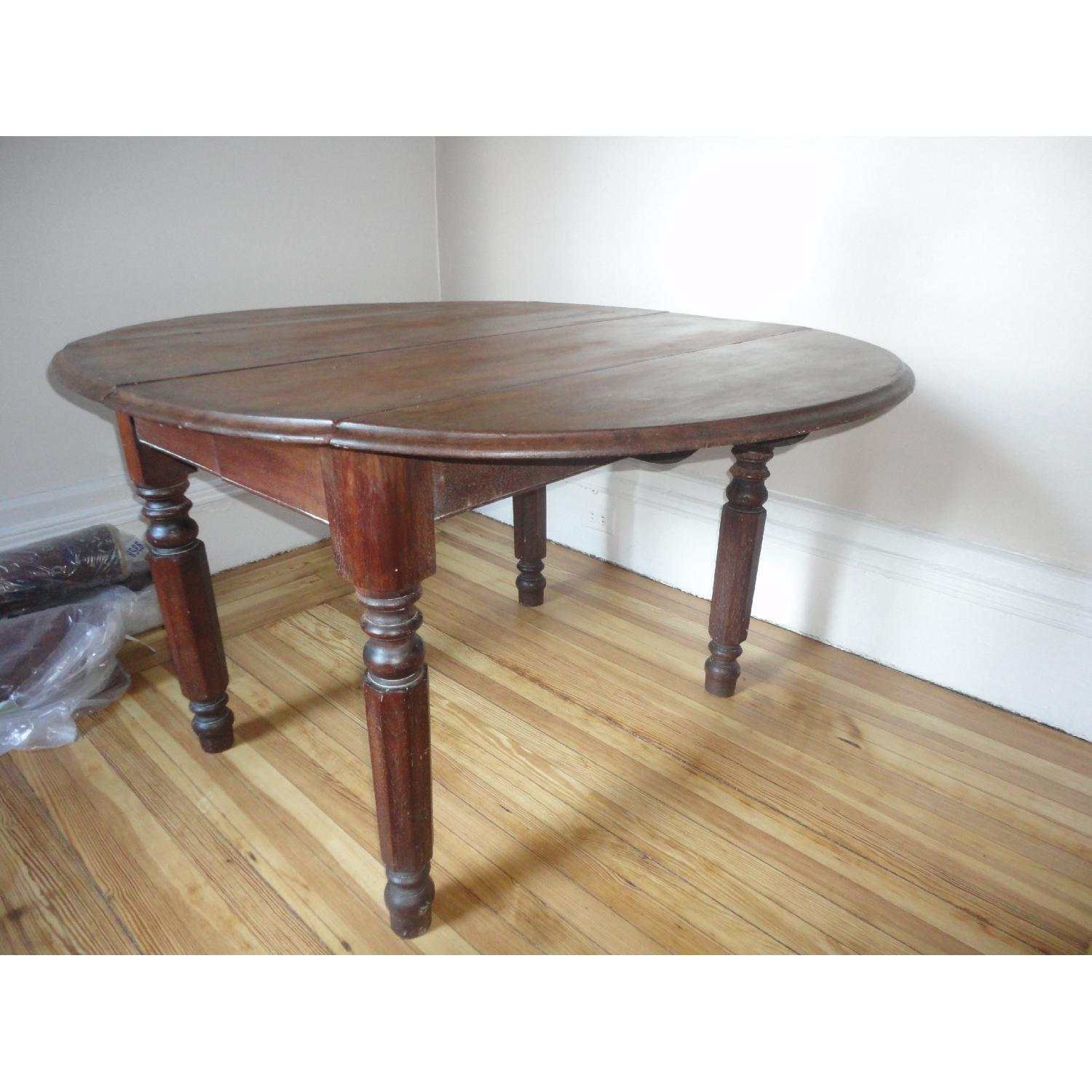 Antique Walnut Dining Table - image-2
