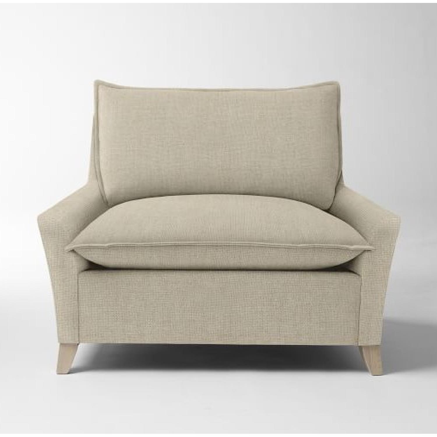 West Elm Bliss Down-Filled Chair and a Half