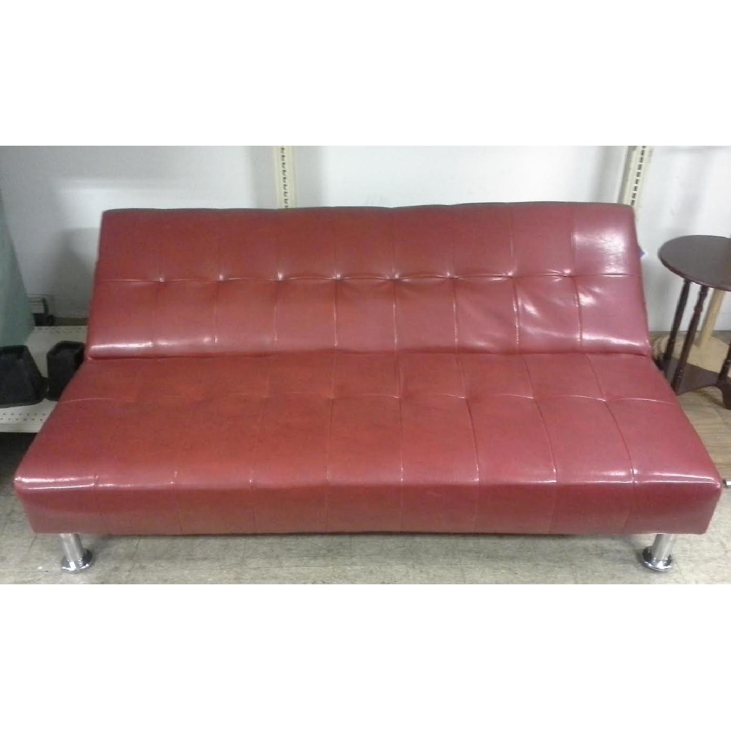 Furniture of America Red Futon - image-4