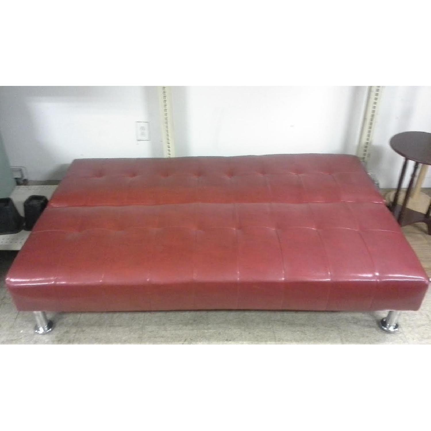 Furniture of America Red Futon - image-5