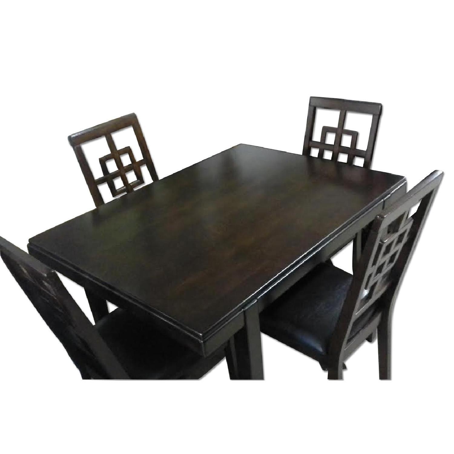 Ashley's Rectangle Dining Table w/ 4 Chairs - image-0