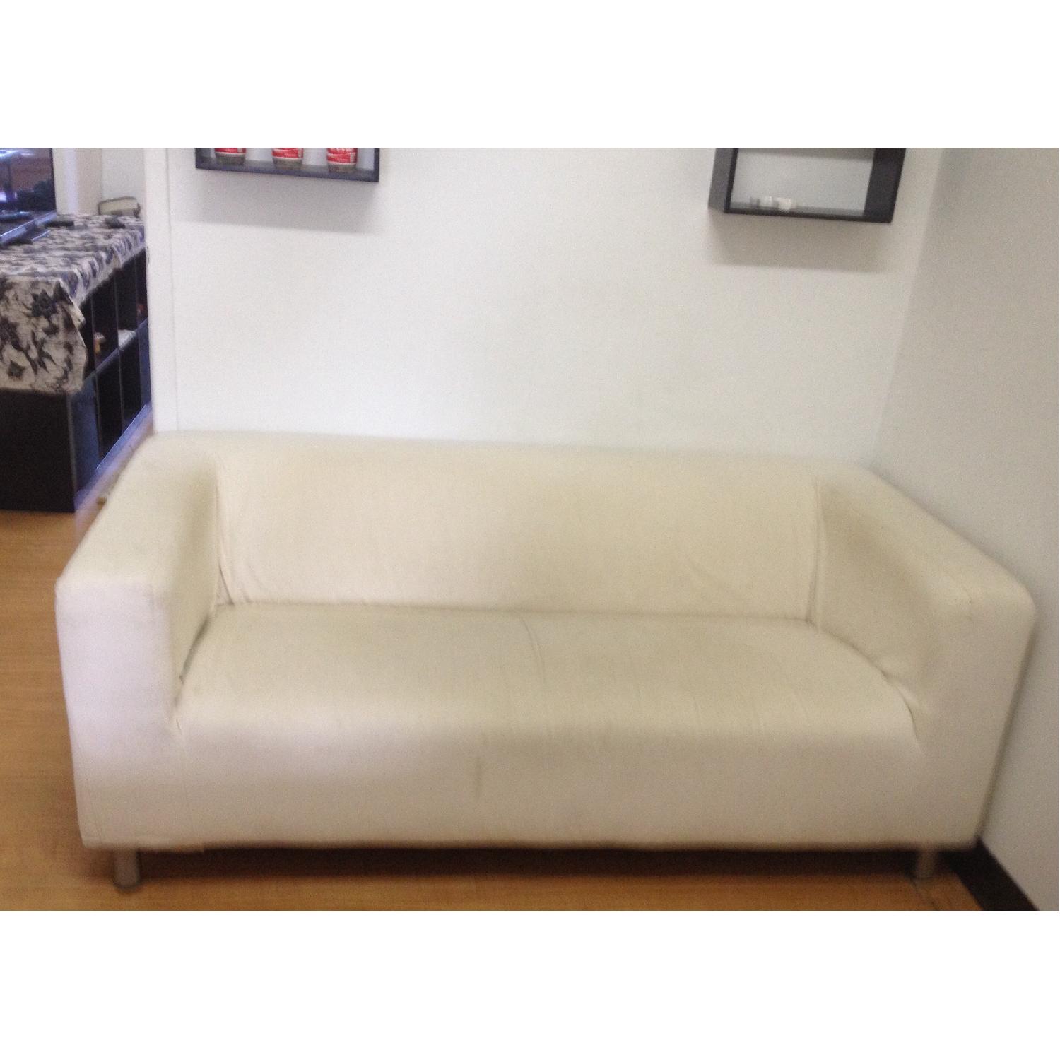 Ikea Klippan Beige Loveseat - image-2