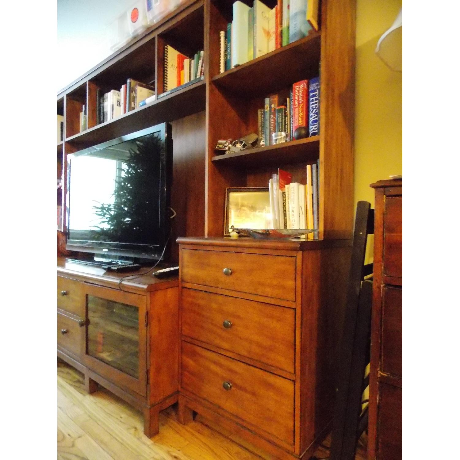 Media Storage and Book Shelf Unit - image-2