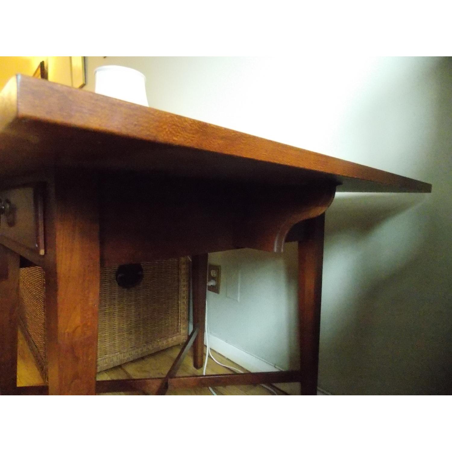 Ethan Allen Drop Leaf Side Table - image-4