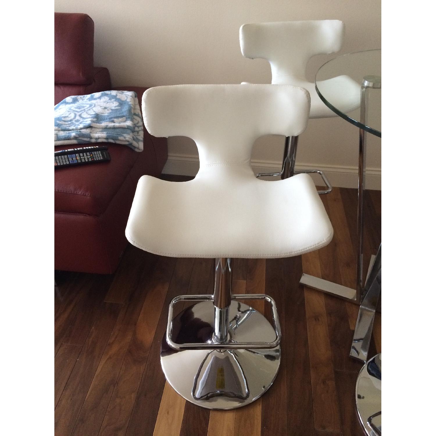 Raymour & Flanigan Haley Adjustable Stool Chairs - Set of 4 - image-1