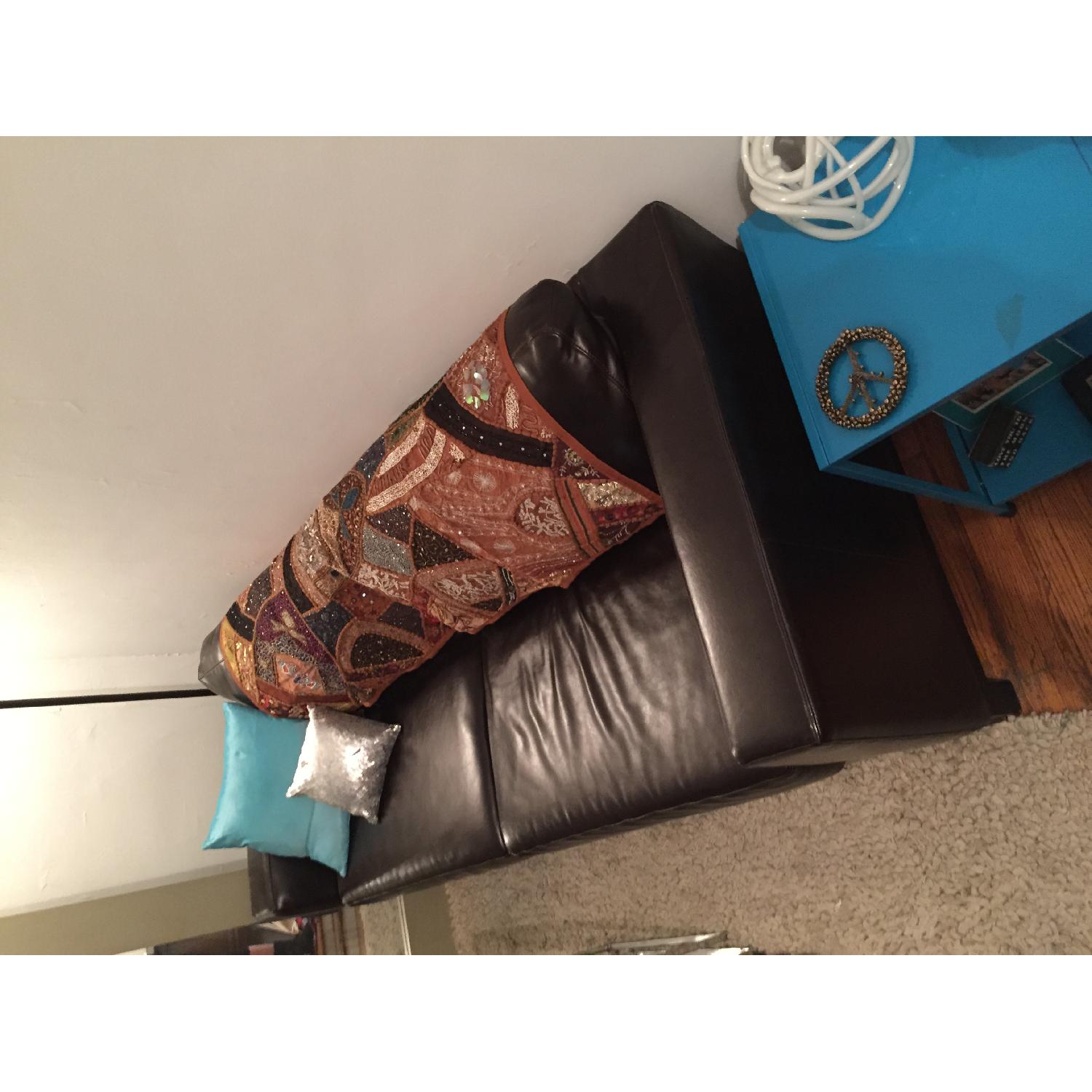 The Door Store Leather Sleeper Sofa - image-3