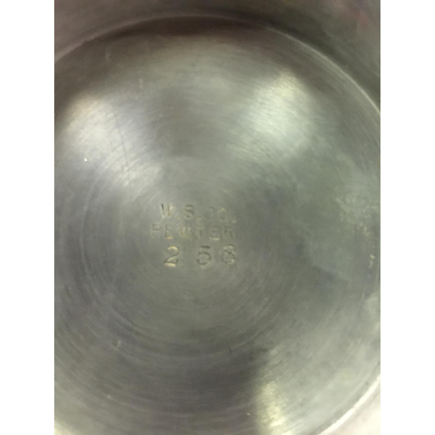 W.S. Co Numbered Pewter Vessel - image-7