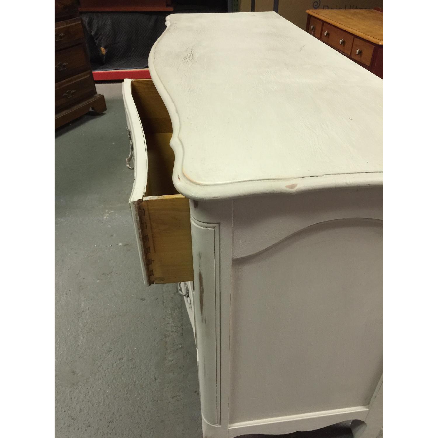 Vintage Painted 6 Drawer Dresser - image-2