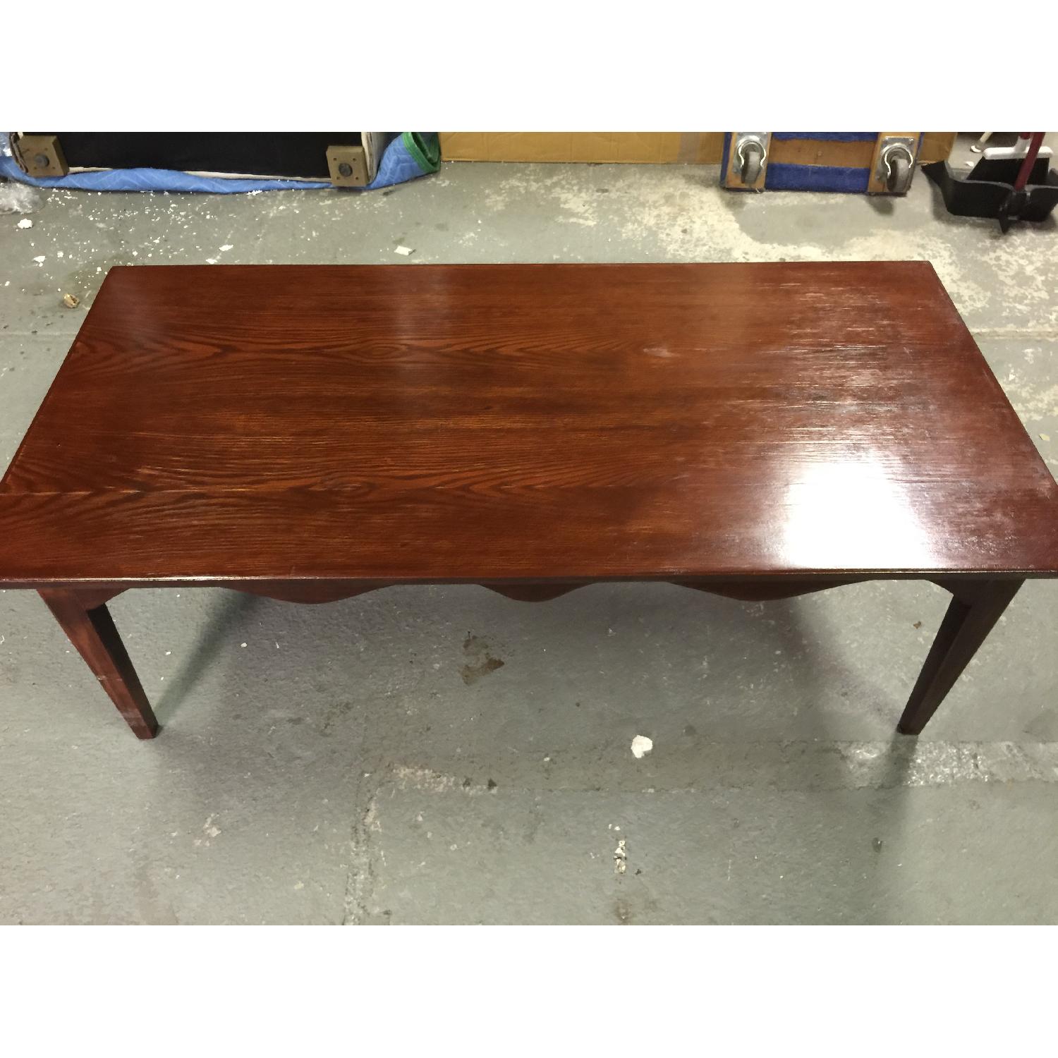 Vintage Oak Coffee Table - image-3