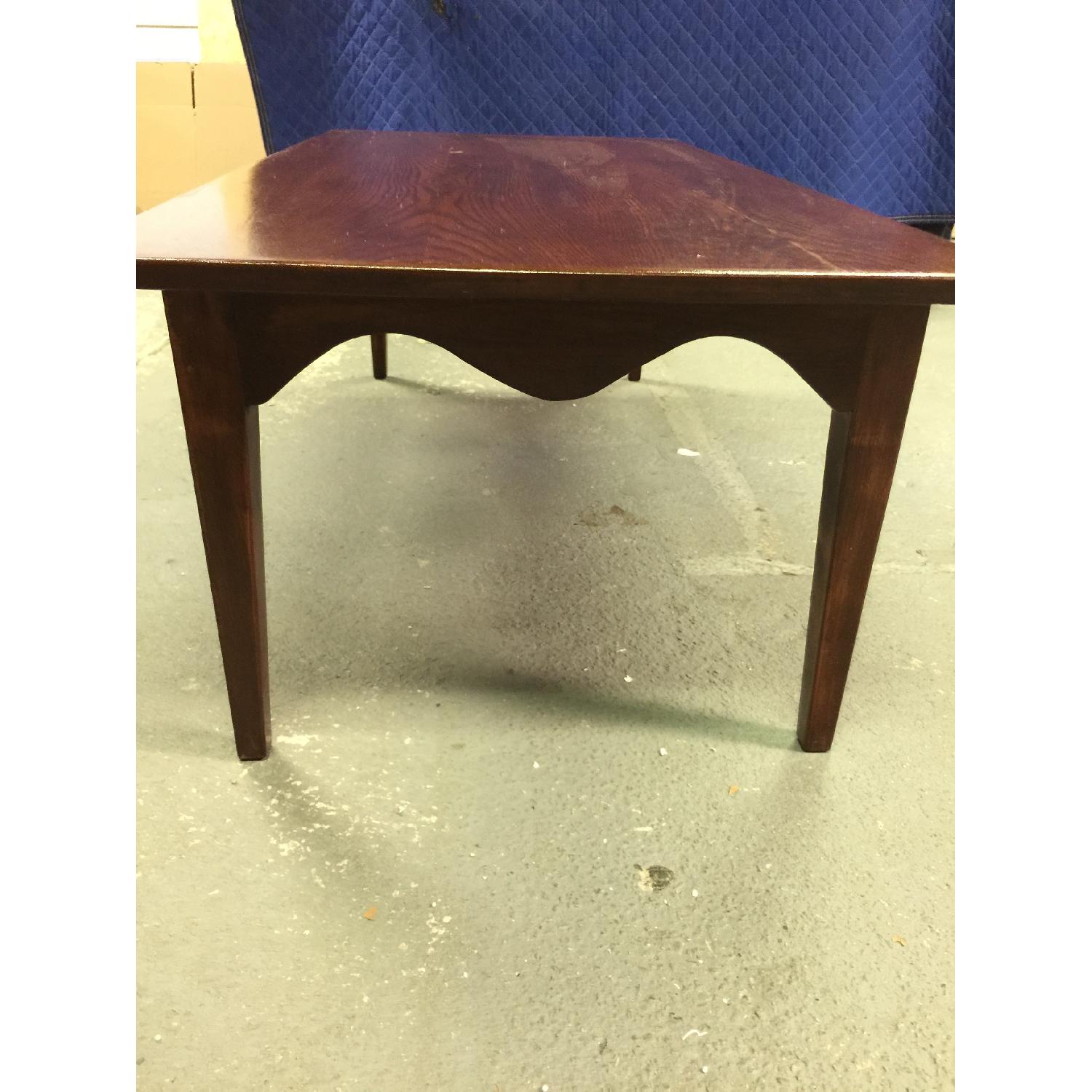 Vintage Oak Coffee Table - image-6