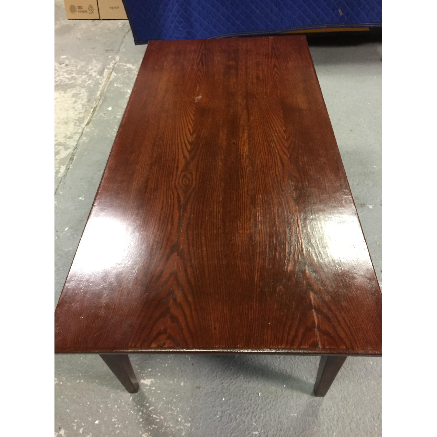 Vintage Oak Coffee Table - image-7