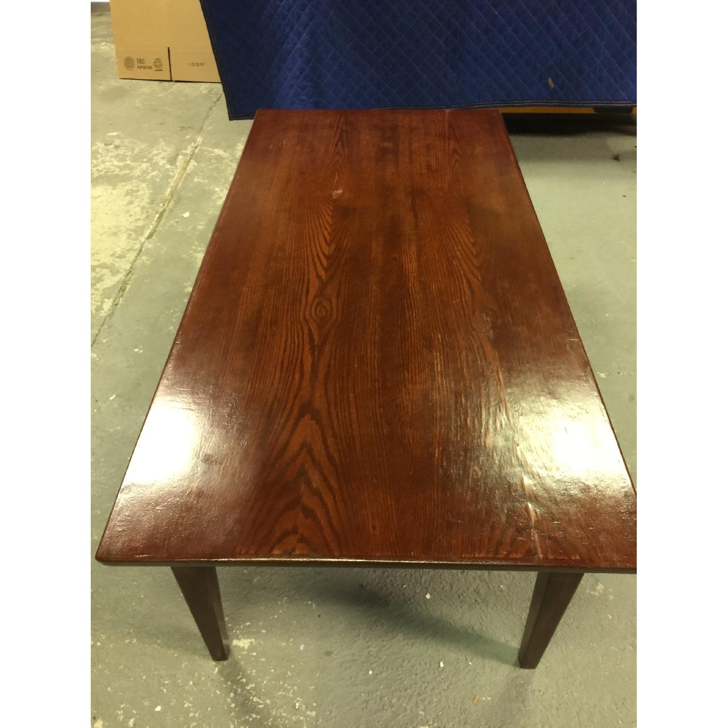 Vintage Oak Coffee Table - image-8