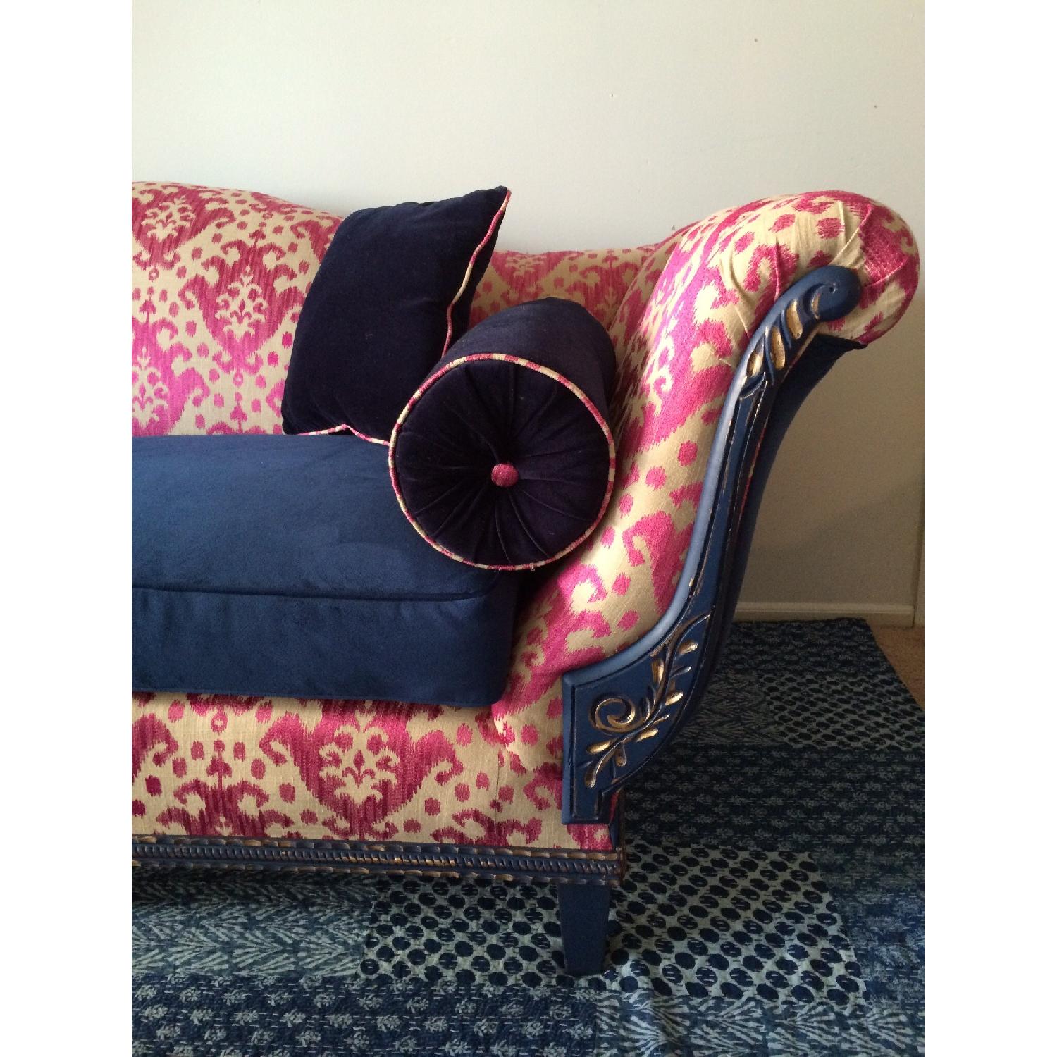 Antique French Victorian Couch - image-1