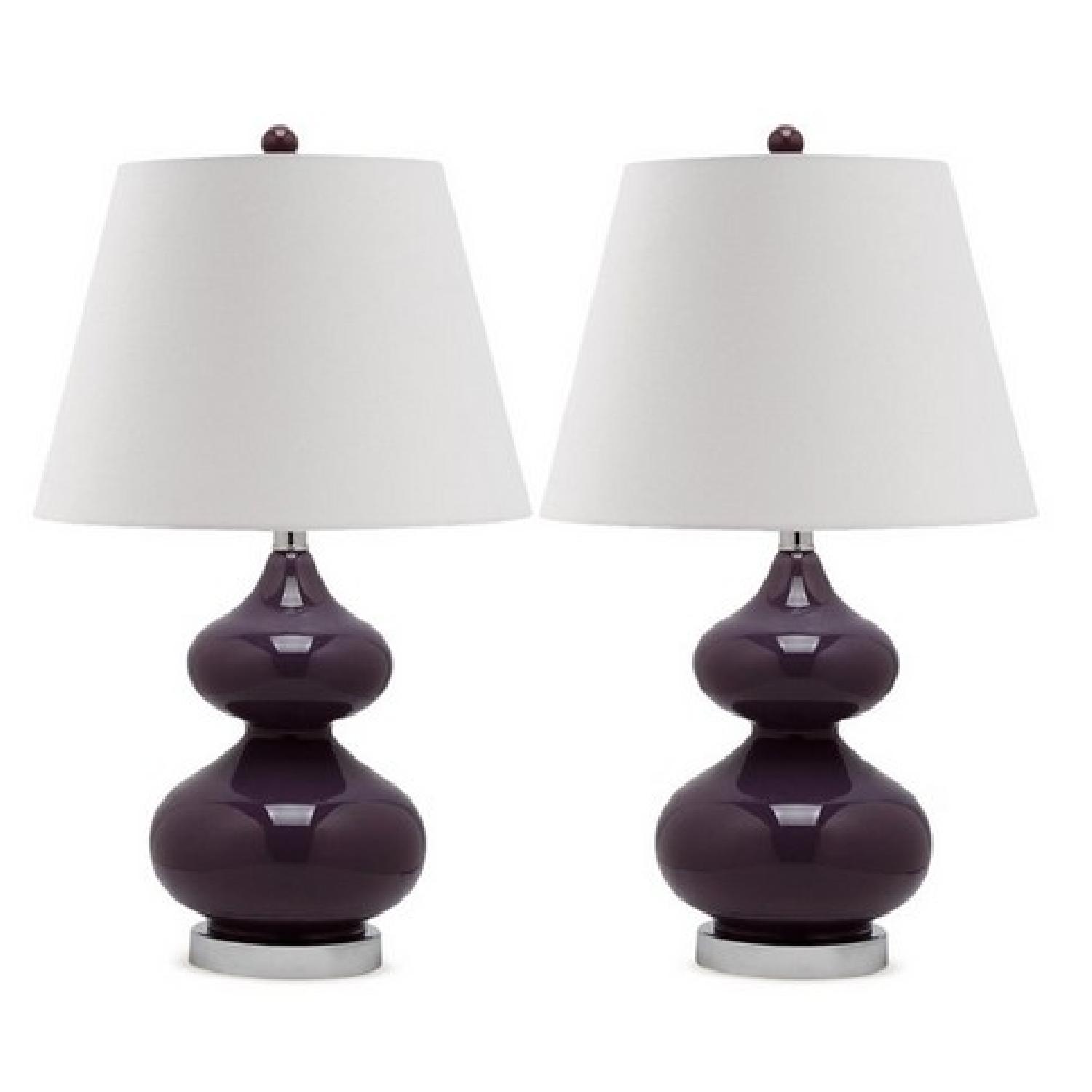 Safavieh Eva Double Gourd Lamps - Set of 2