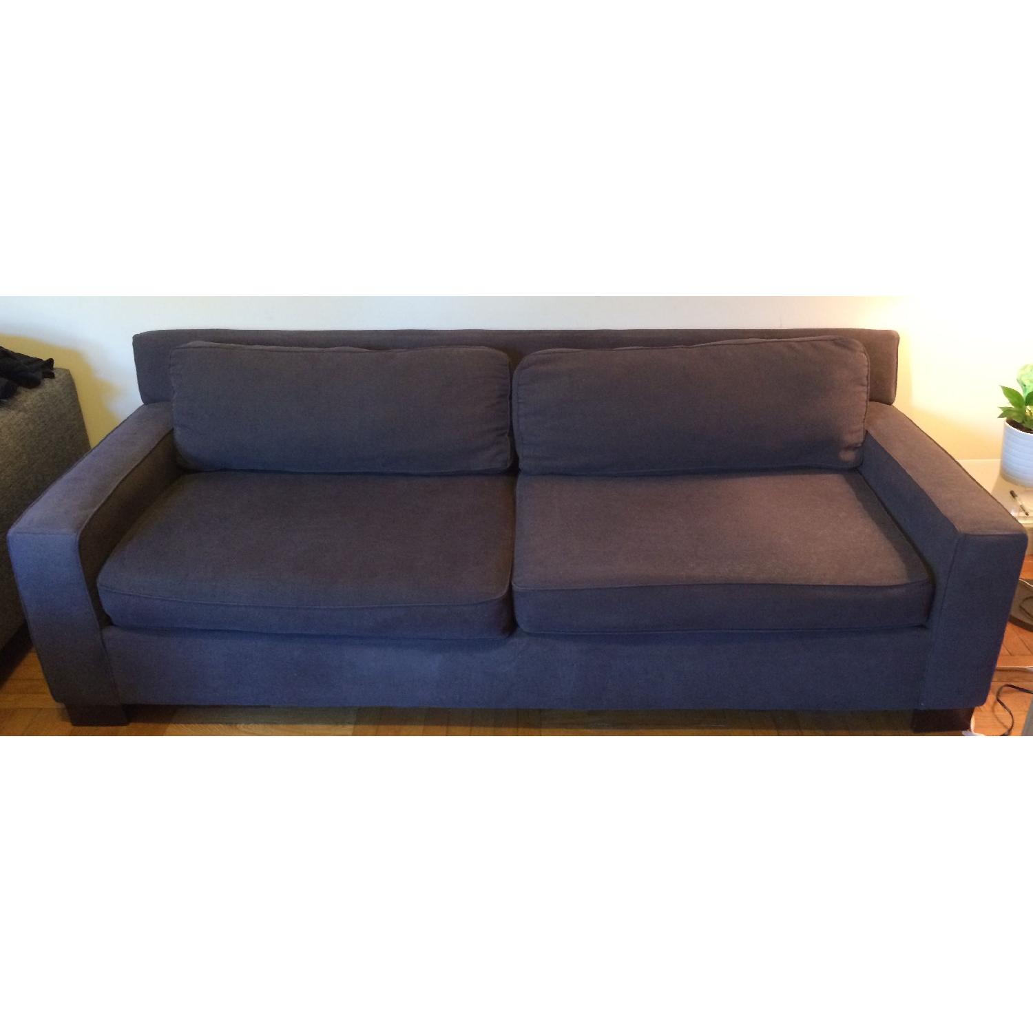 Charcoal Gray Sofa - image-1