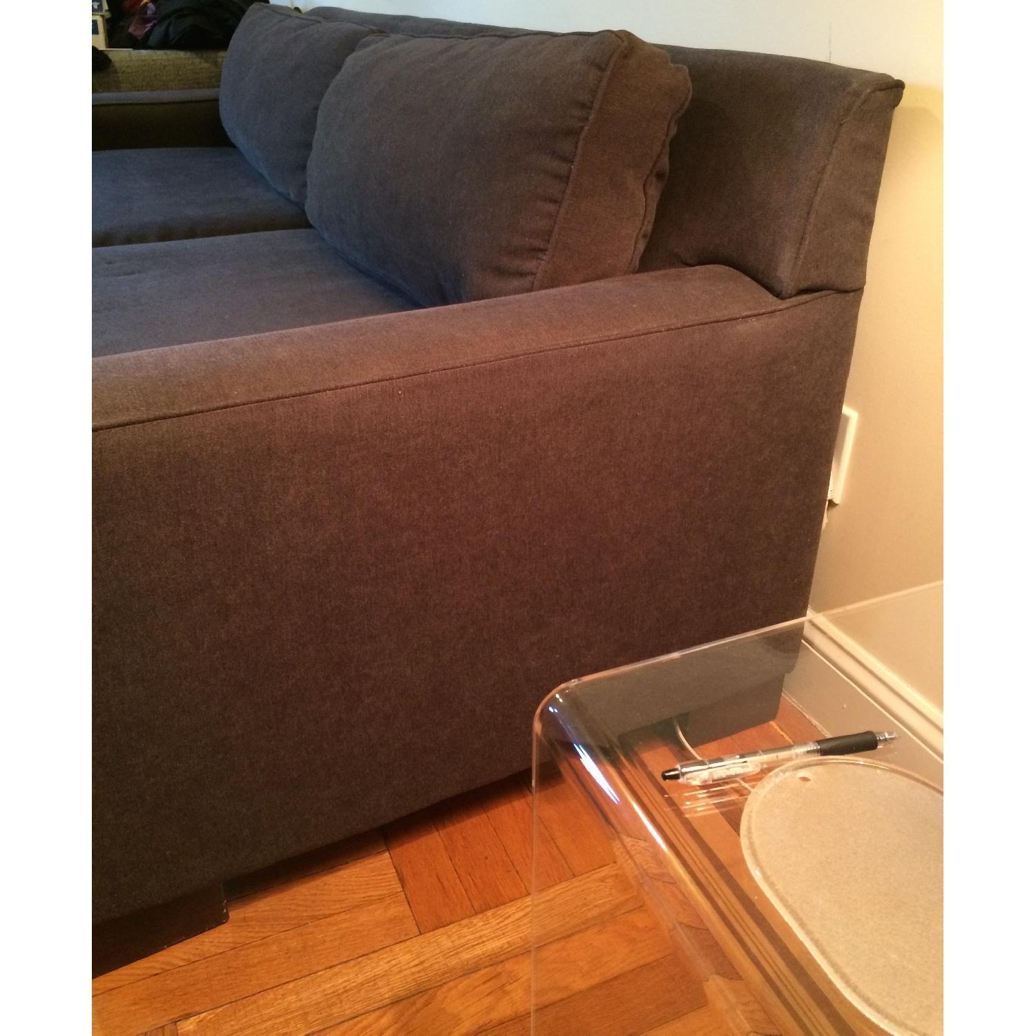 Charcoal Gray Sofa - image-3
