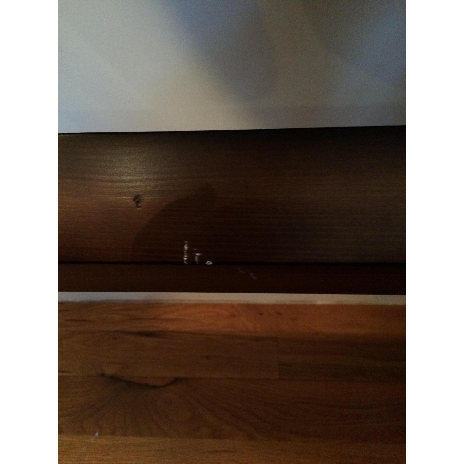 Pottery Barn Ava Desk w/ Espresso Stained Top - image-3