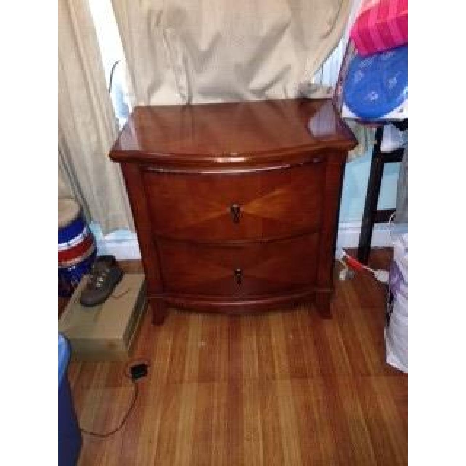 Raymour & Flanigan 4 Piece Wood Bedroom Set - image-1