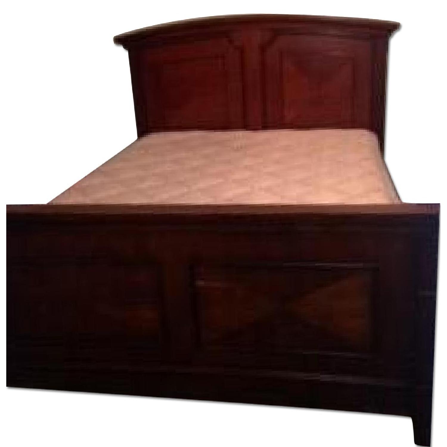 Raymour & Flanigan 4 Piece Wood Bedroom Set - image-0