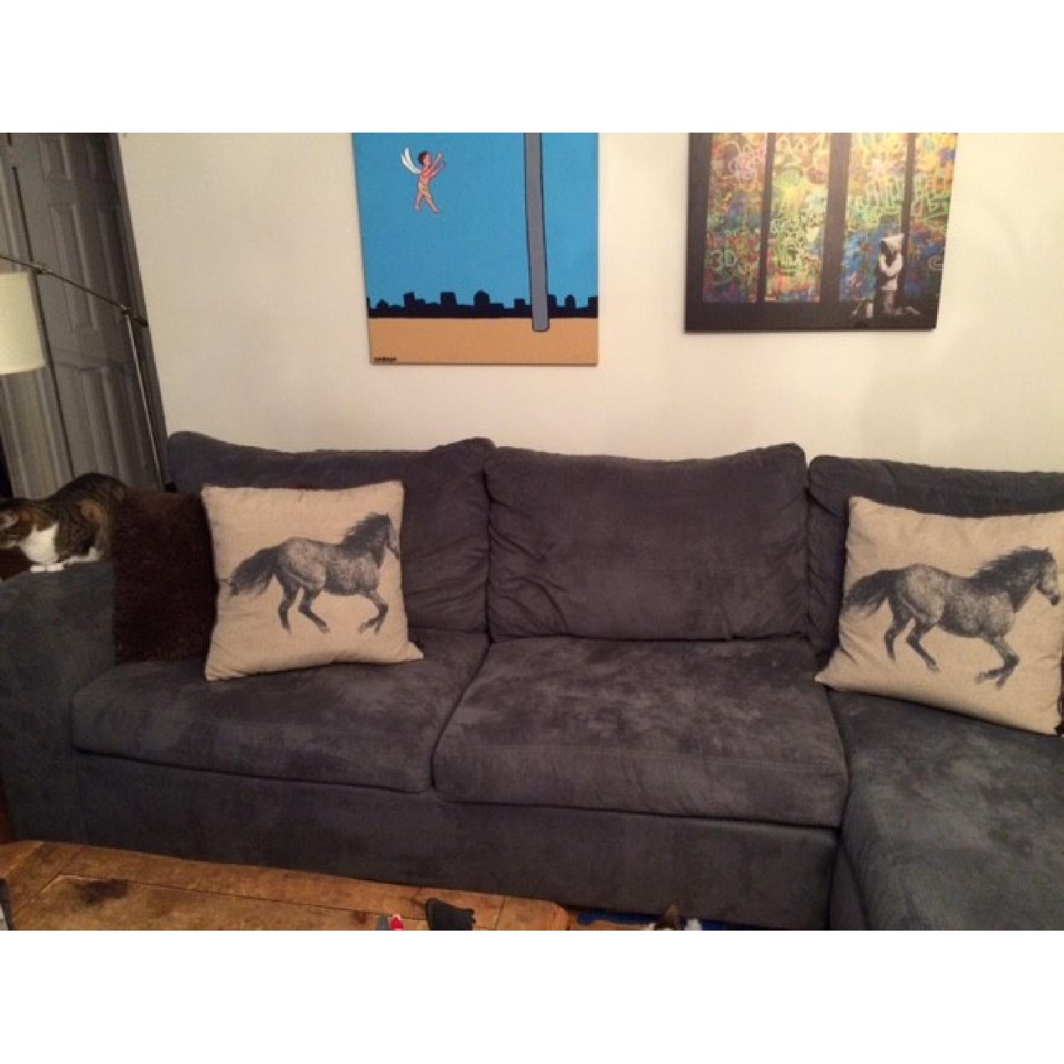 Jennifer Convertibles Sectional - image-1