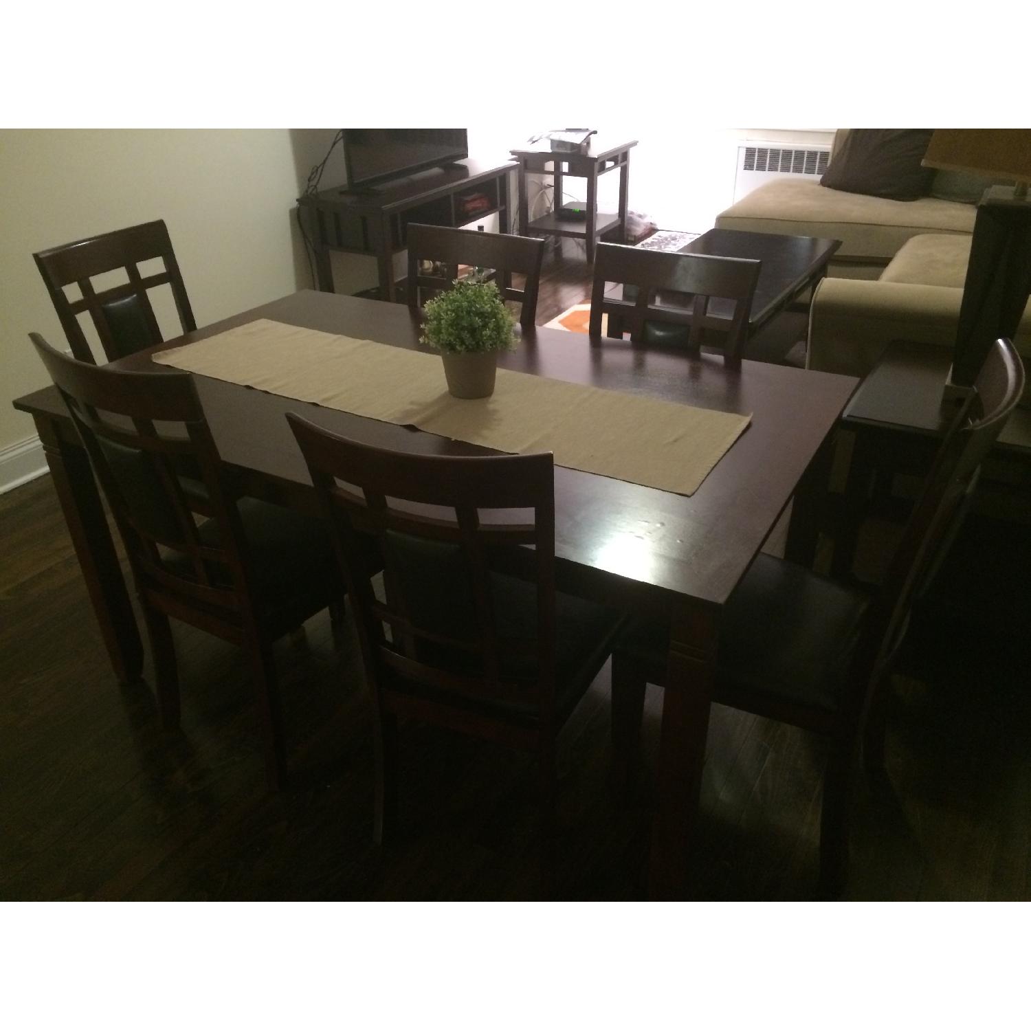 Dining Table w/ 6 Chairs - image-1