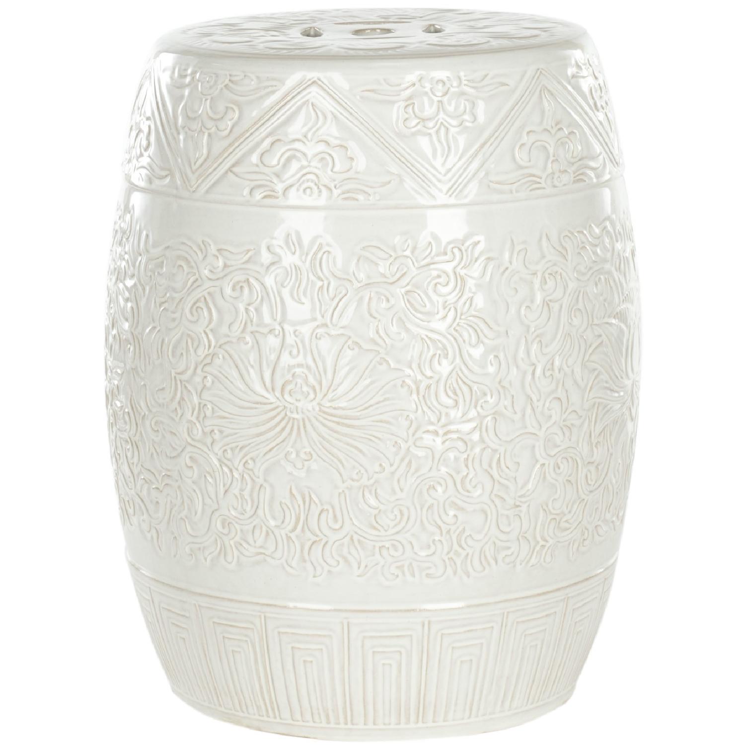 Safavieh Light Blue Garden Stools - image-0