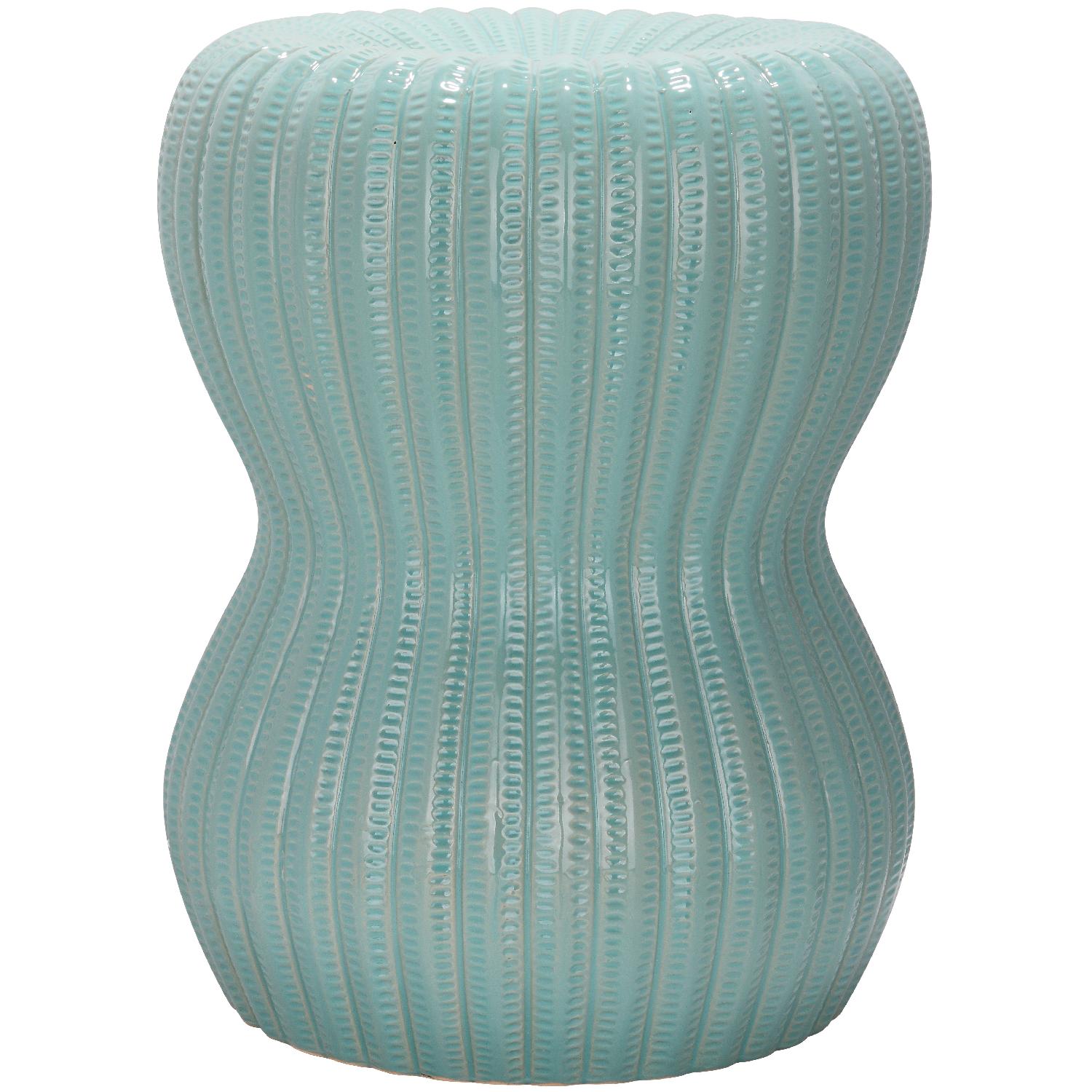 Light Aqua Safavieh Garden Stools - image-0