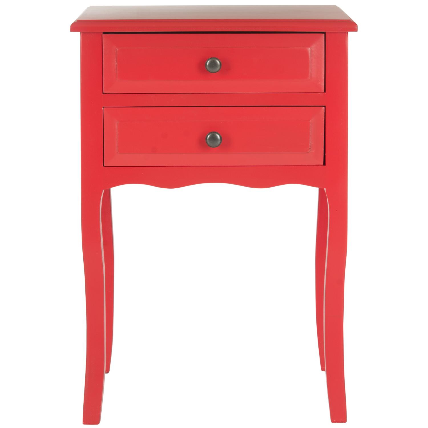 Safavieh Hot Red End Table