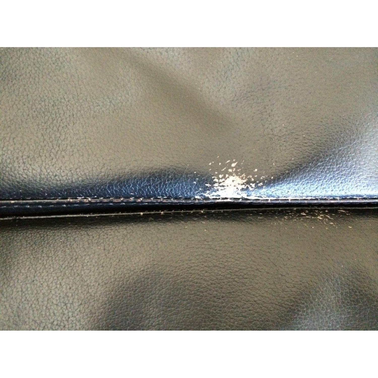 Jennifer Leather Black Leather Sleeper Sofa - image-4
