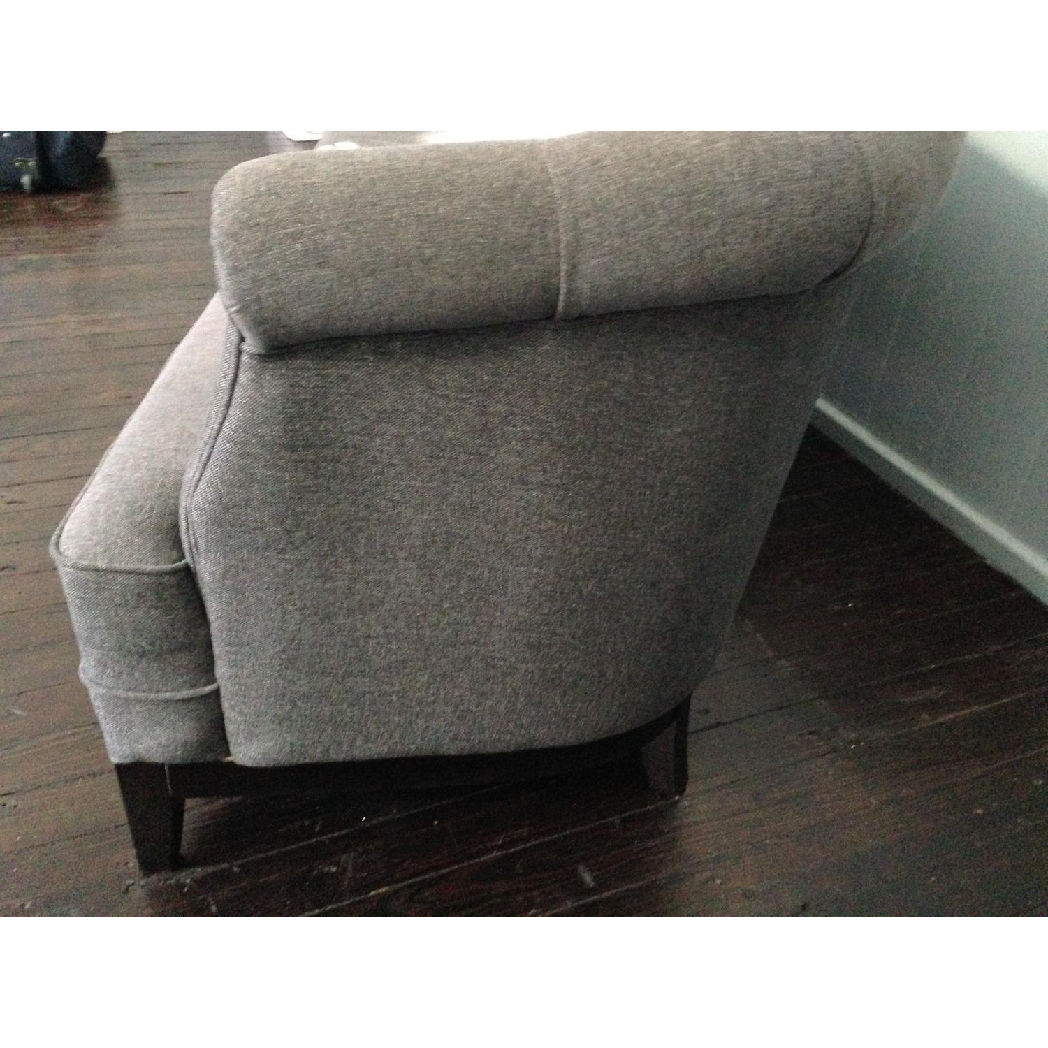 Gray Tufted Sofa - image-2