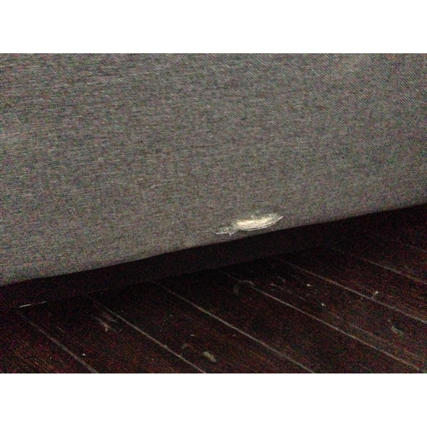 Gray Tufted Sofa - image-3