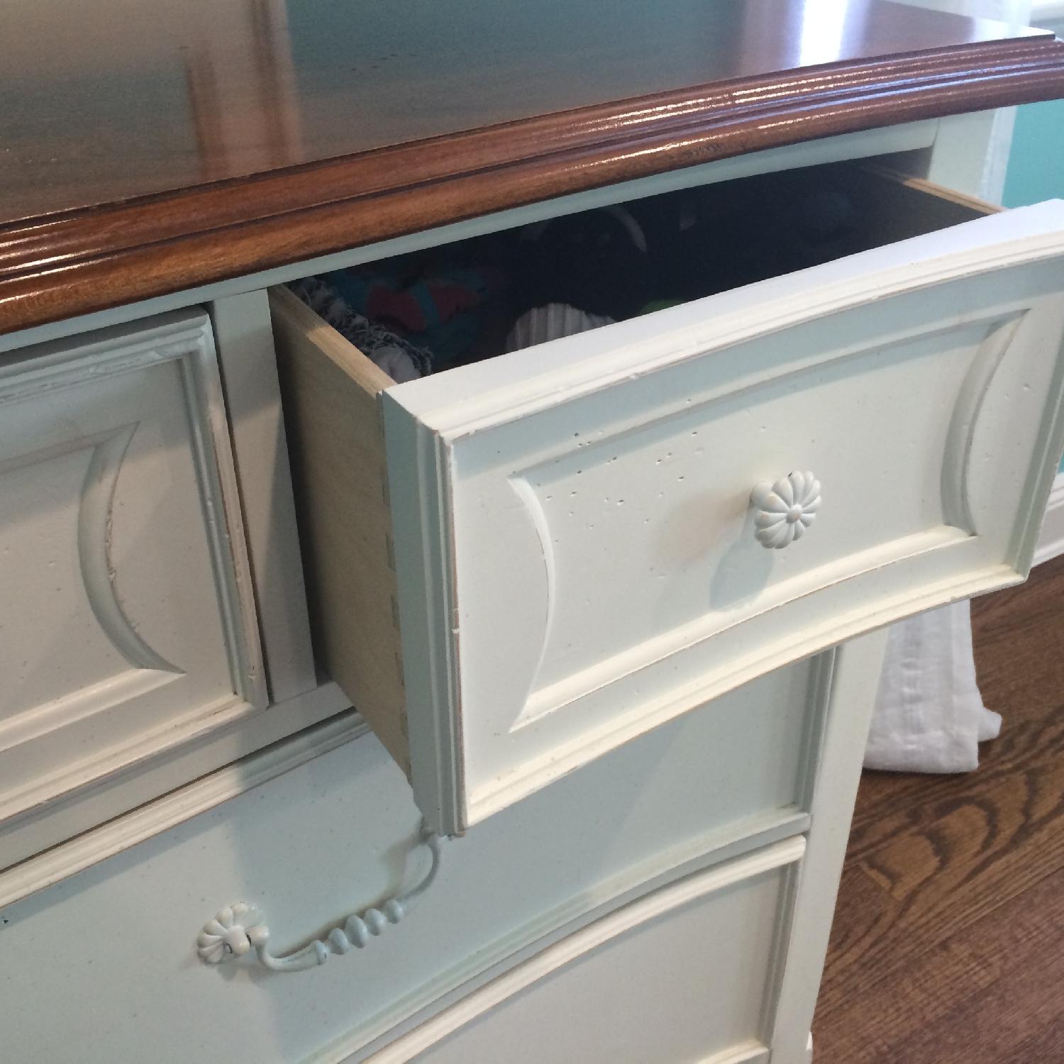 Stanley Bedroom Dresser with Mirror + Night Stand - image-2