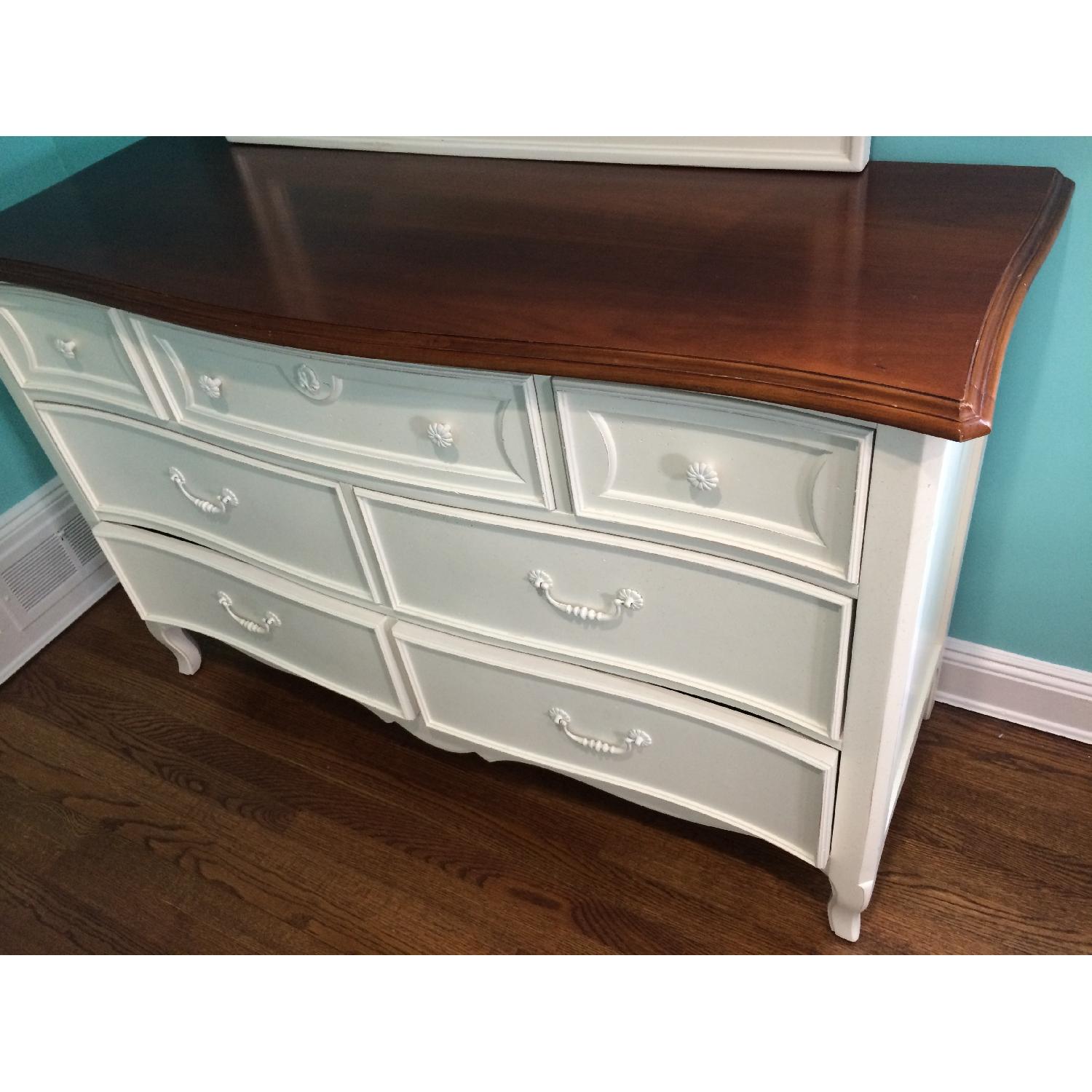 Stanley Bedroom Dresser with Mirror + Night Stand - image-7