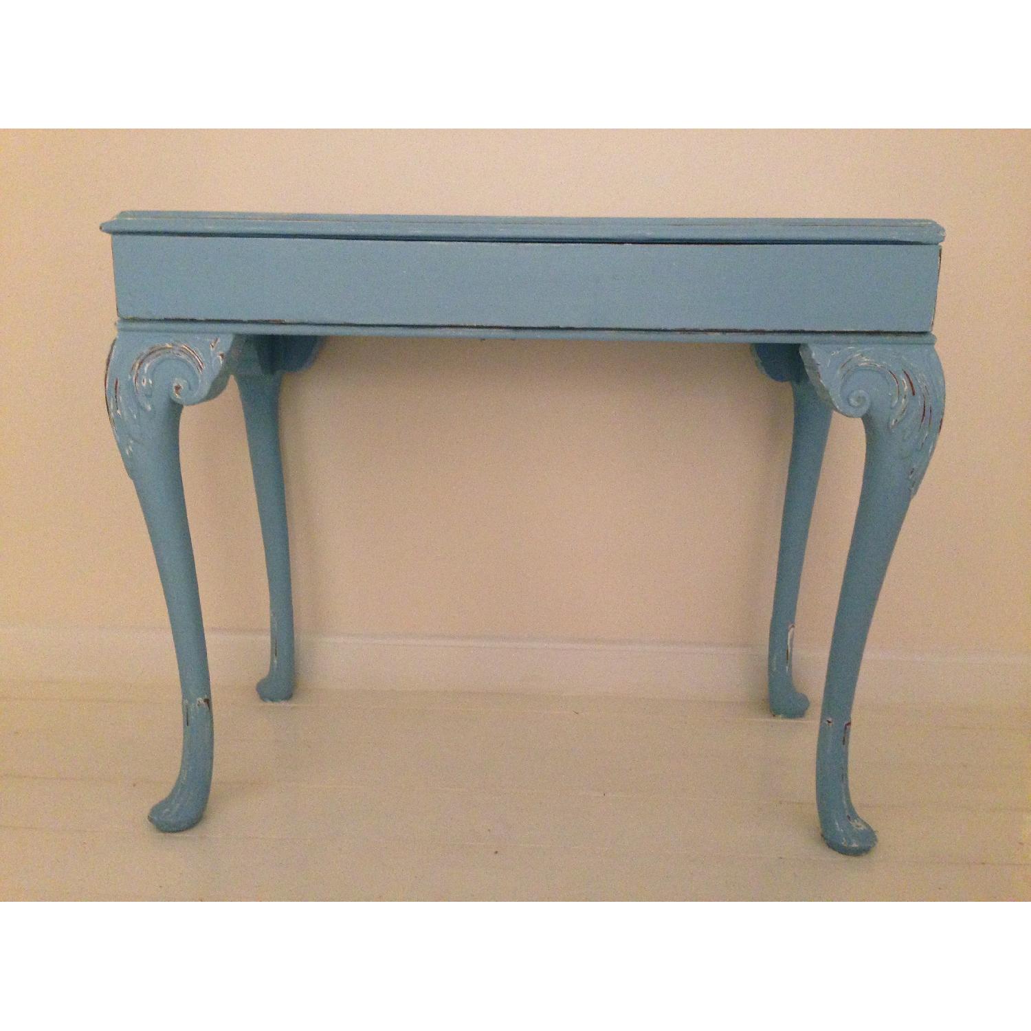 Shabby Chic Tiffany Blue Desk - image-1