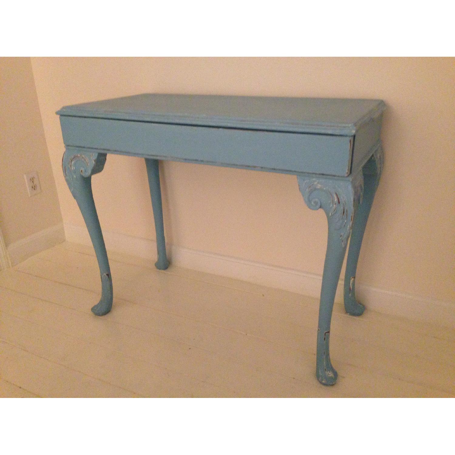 Shabby Chic Tiffany Blue Desk - image-4