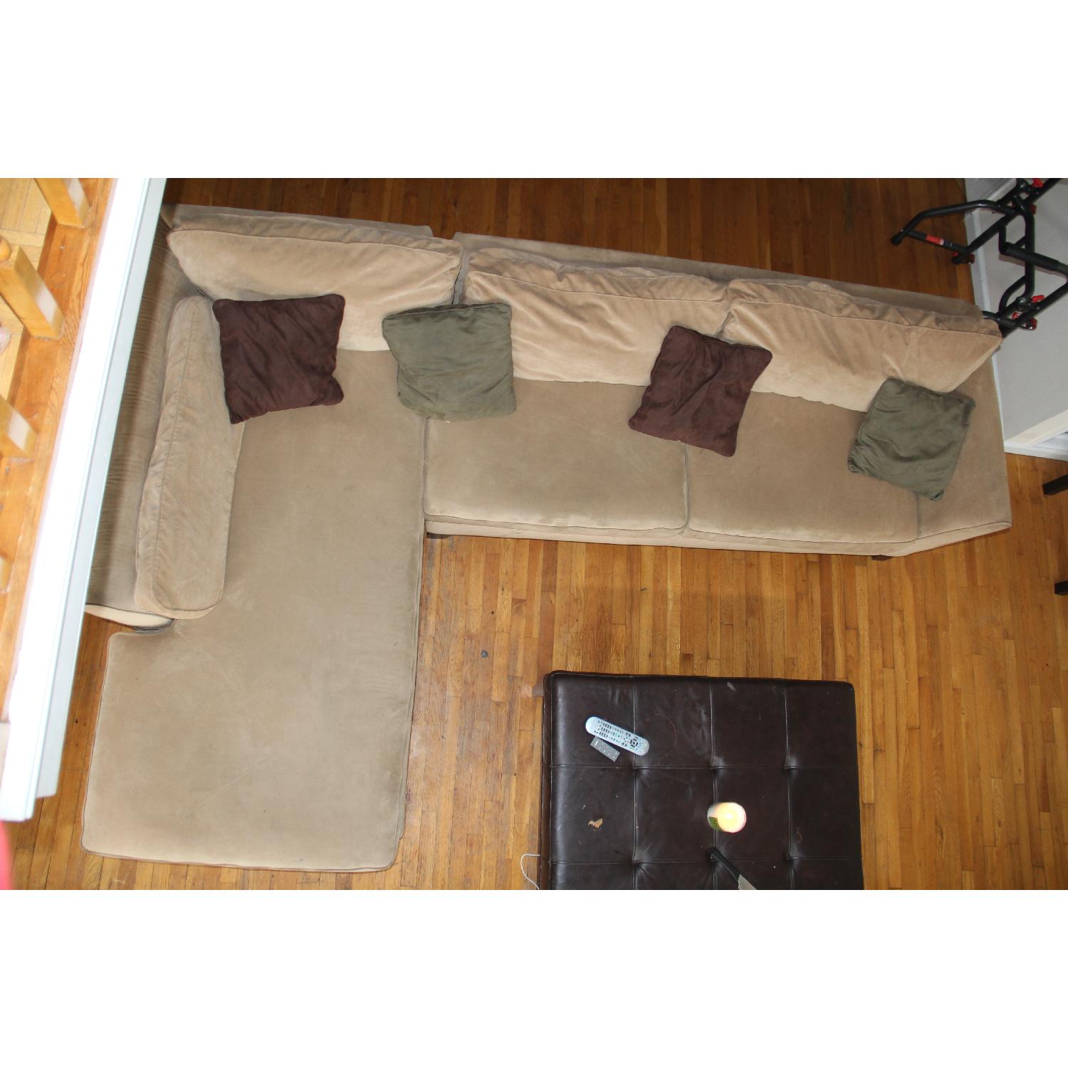La-Z-Boy Light Brown Sectional - image-4