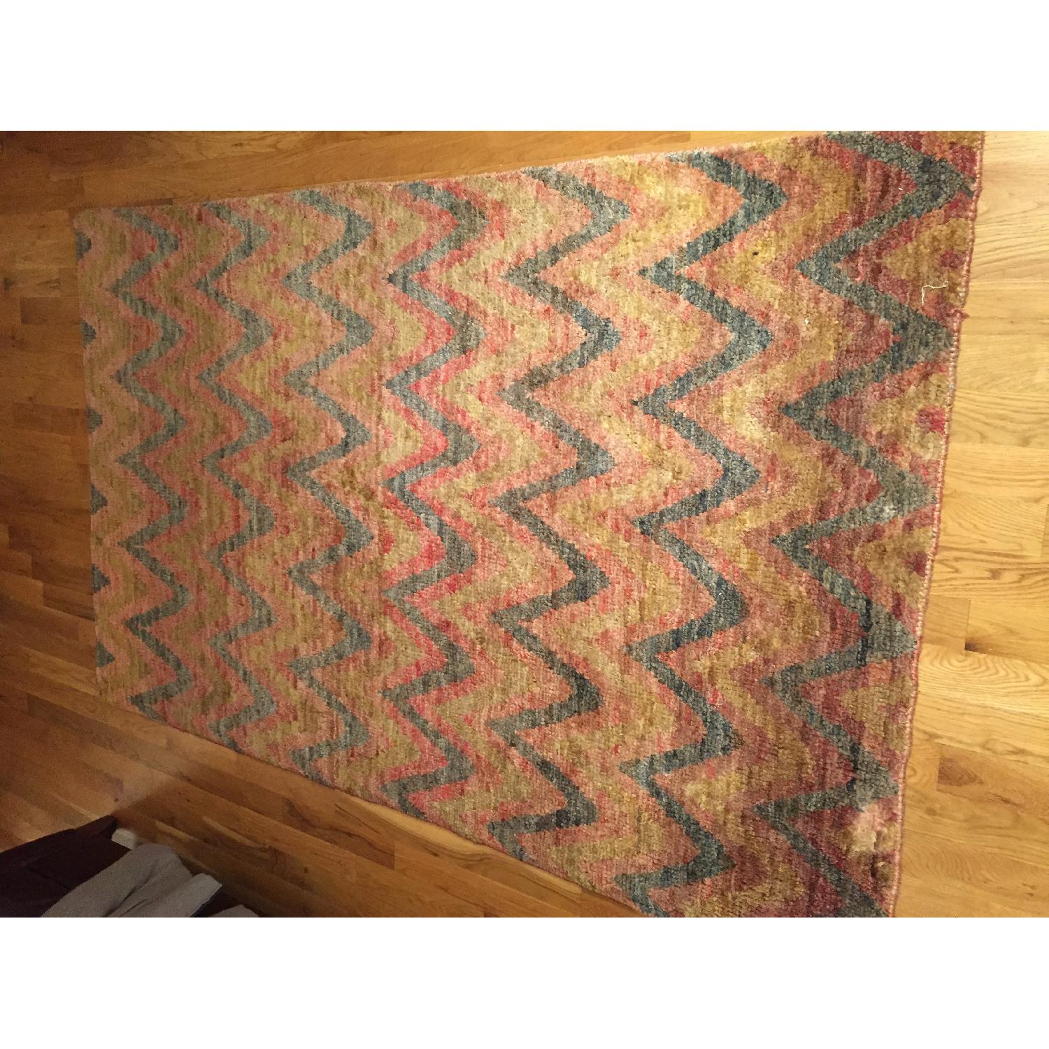 Dane Decor Wool Zig Zag Rug - image-1