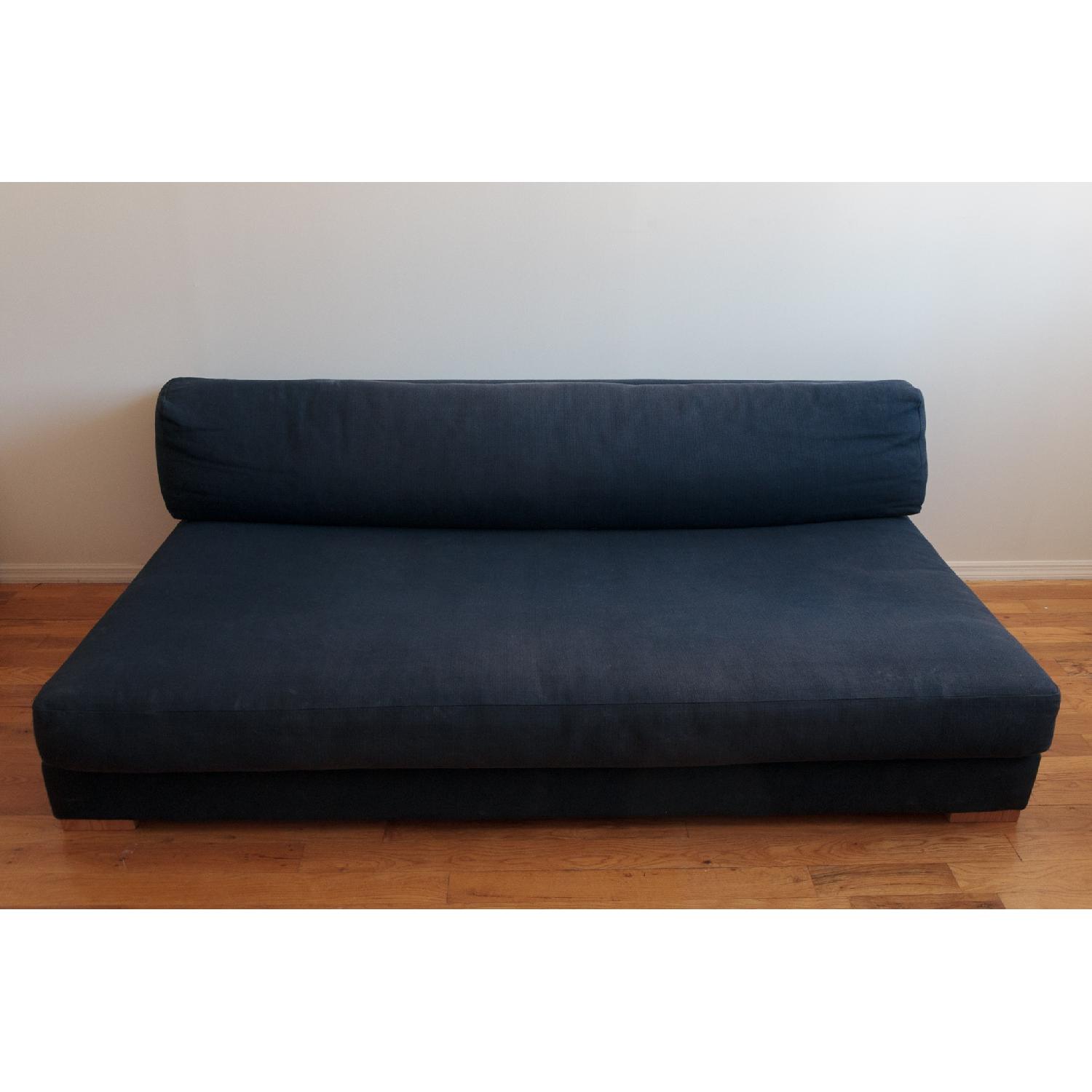CB2 Piazza Sofa in Navy - image-3