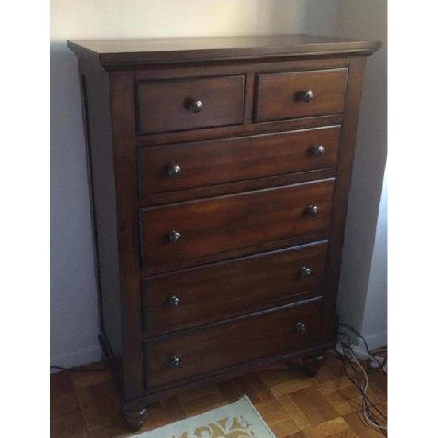 Bob's Furniture Chestnut Chest - image-1