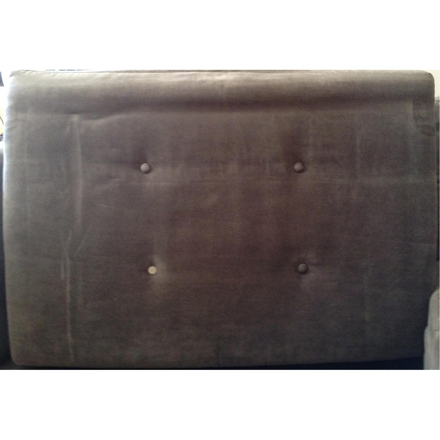 Macy's Elliot Vintage Microfiber Queen Sofa Sleeper Bed - image-7