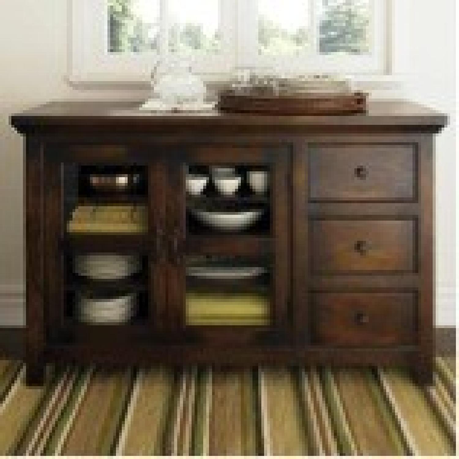 Crate & Barrel Kavari Media Storage Console - image-2