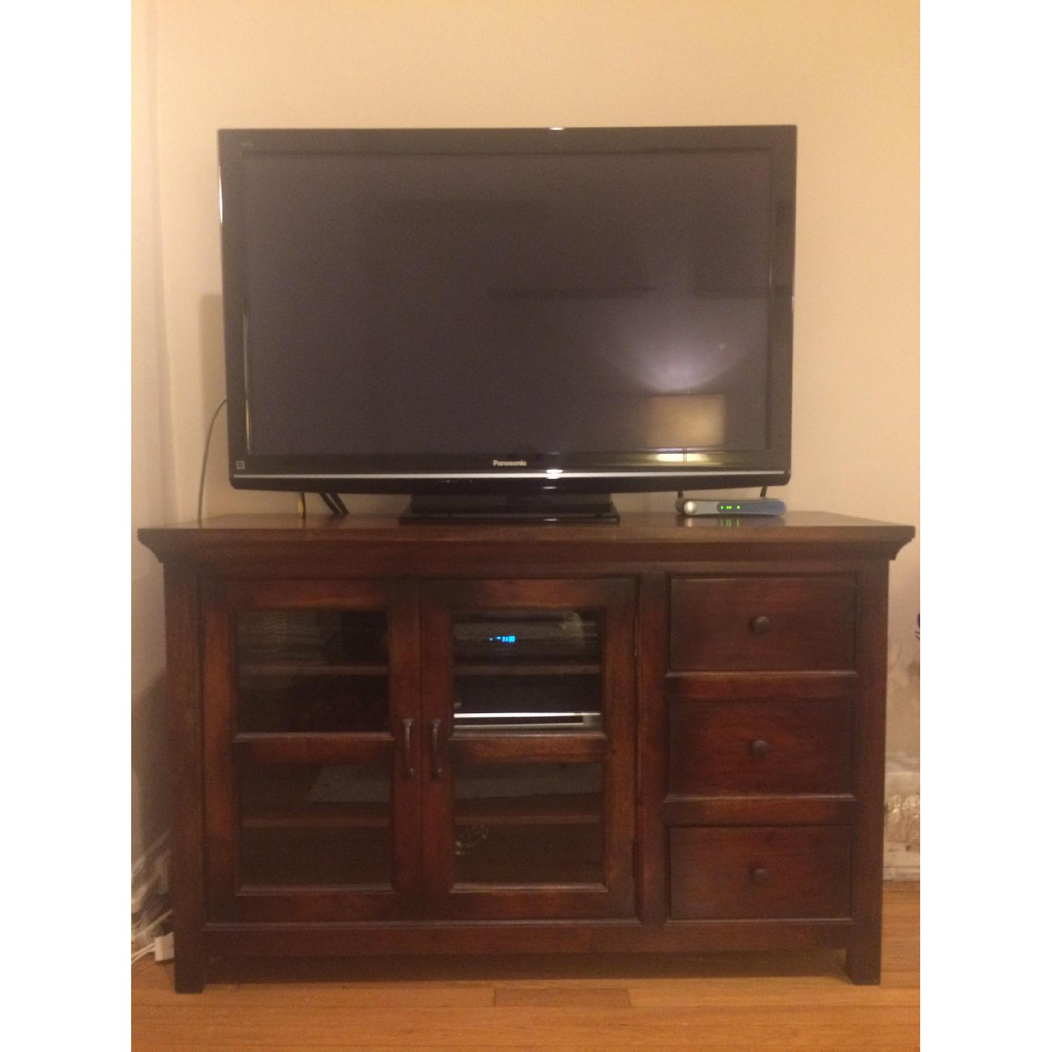 Crate & Barrel Kavari Media Storage Console - image-3