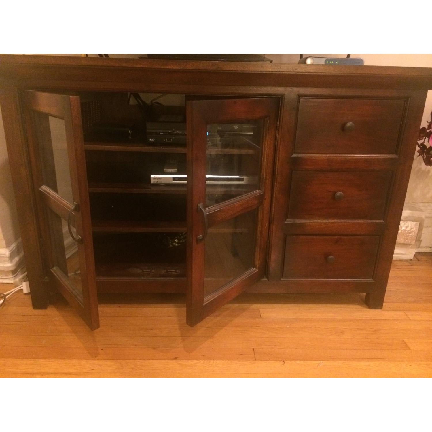 Crate & Barrel Kavari Media Storage Console - image-4