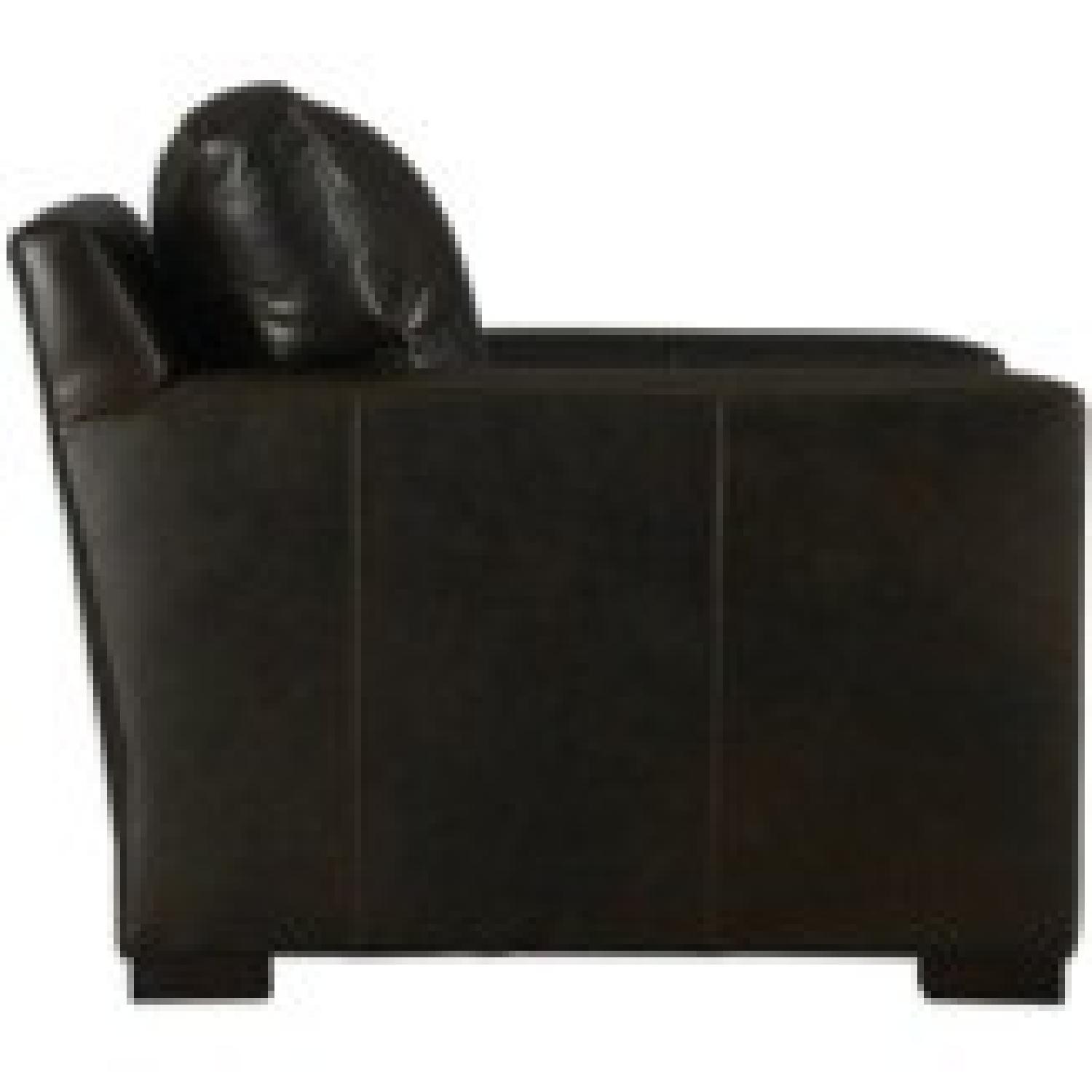 Crate & Barrel Axis II Leather Chair - image-1