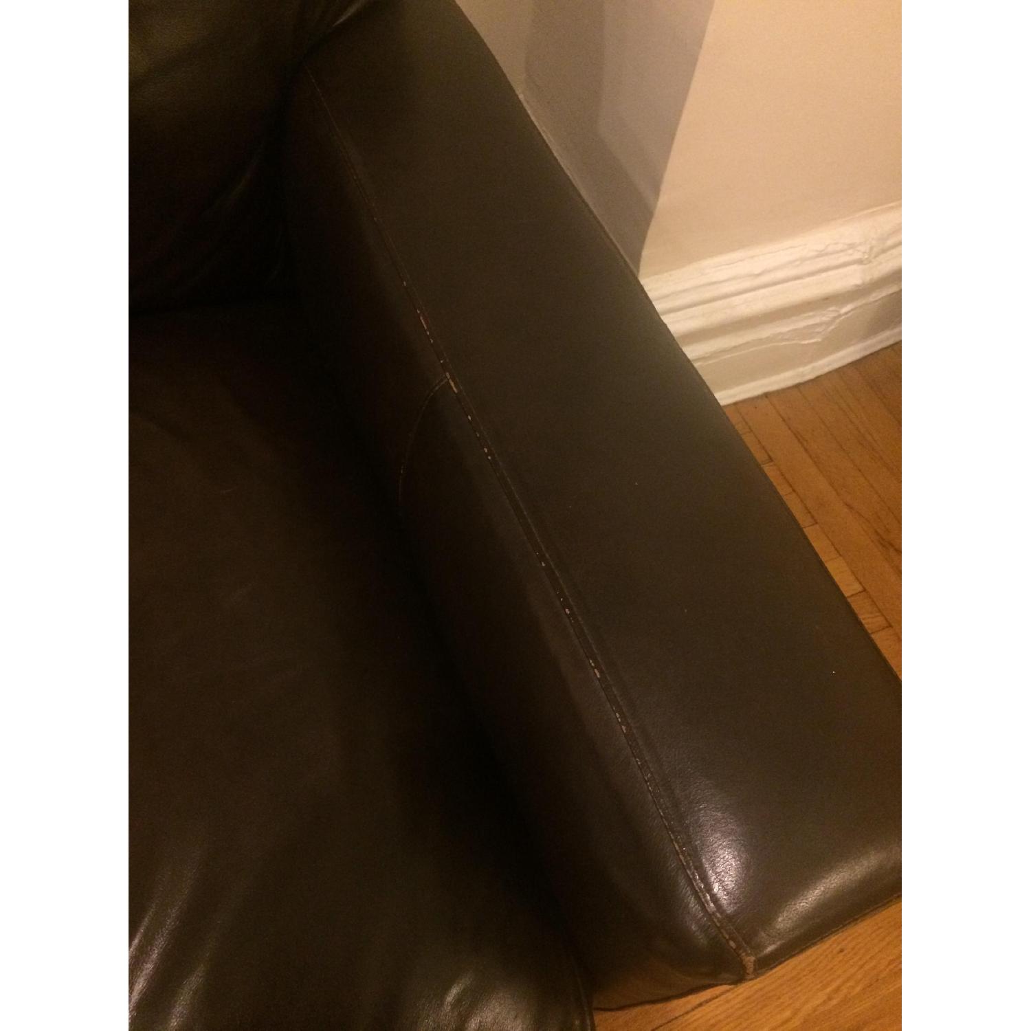 Crate & Barrel Axis II Leather Chair - image-5