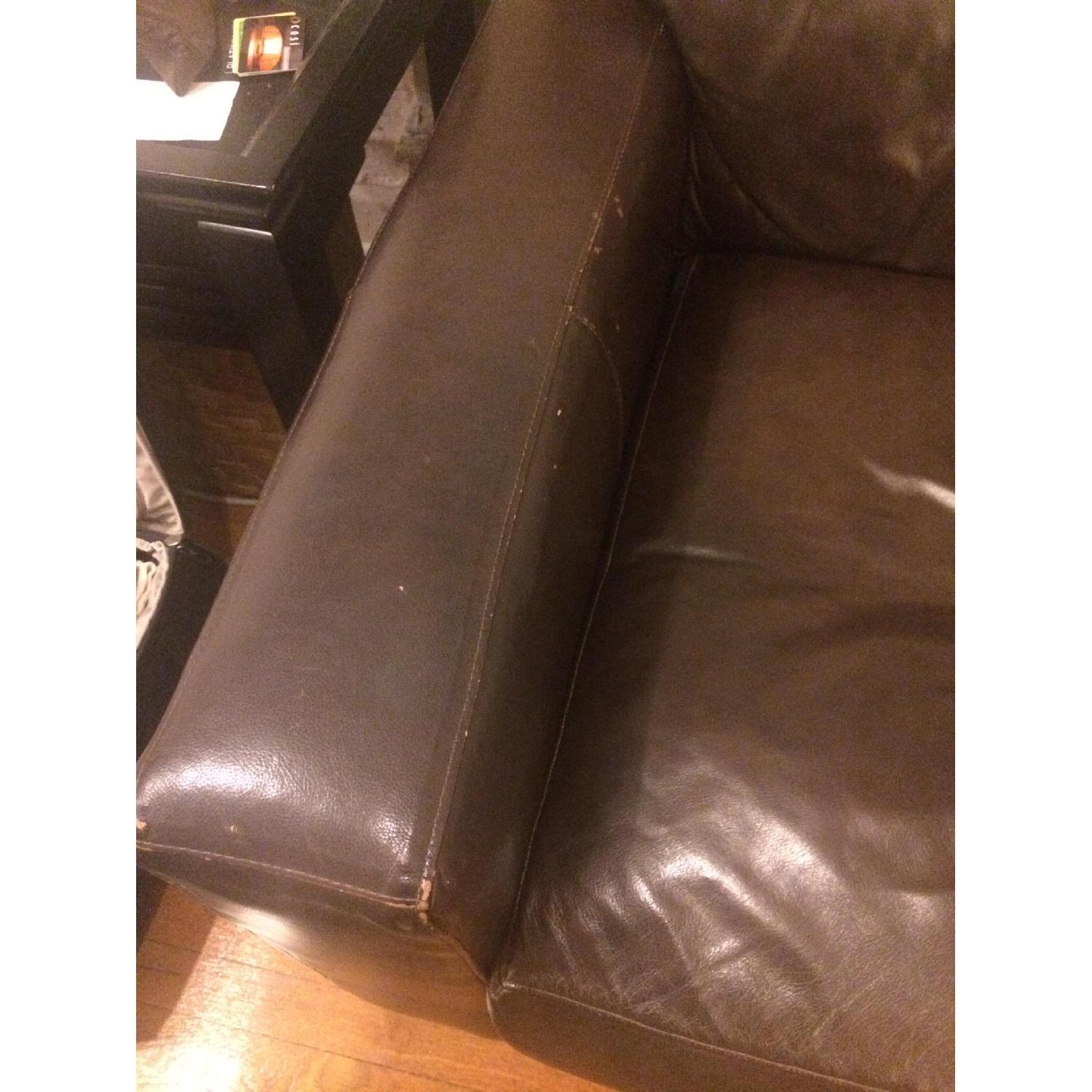 Crate & Barrel Axis II Leather Chair - image-6