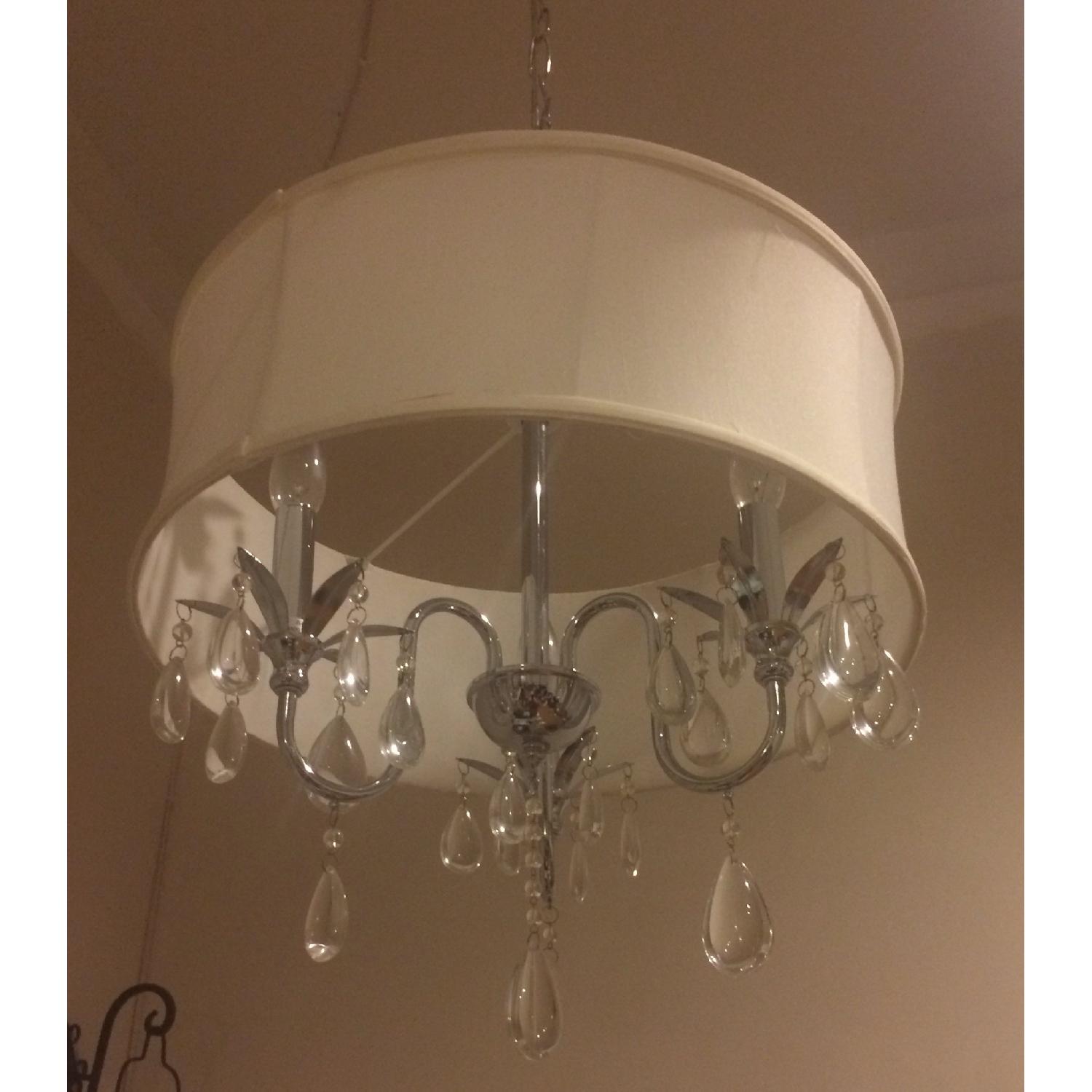 Otis Designs Crystal Chrome 3-Light Chandelier - image-3