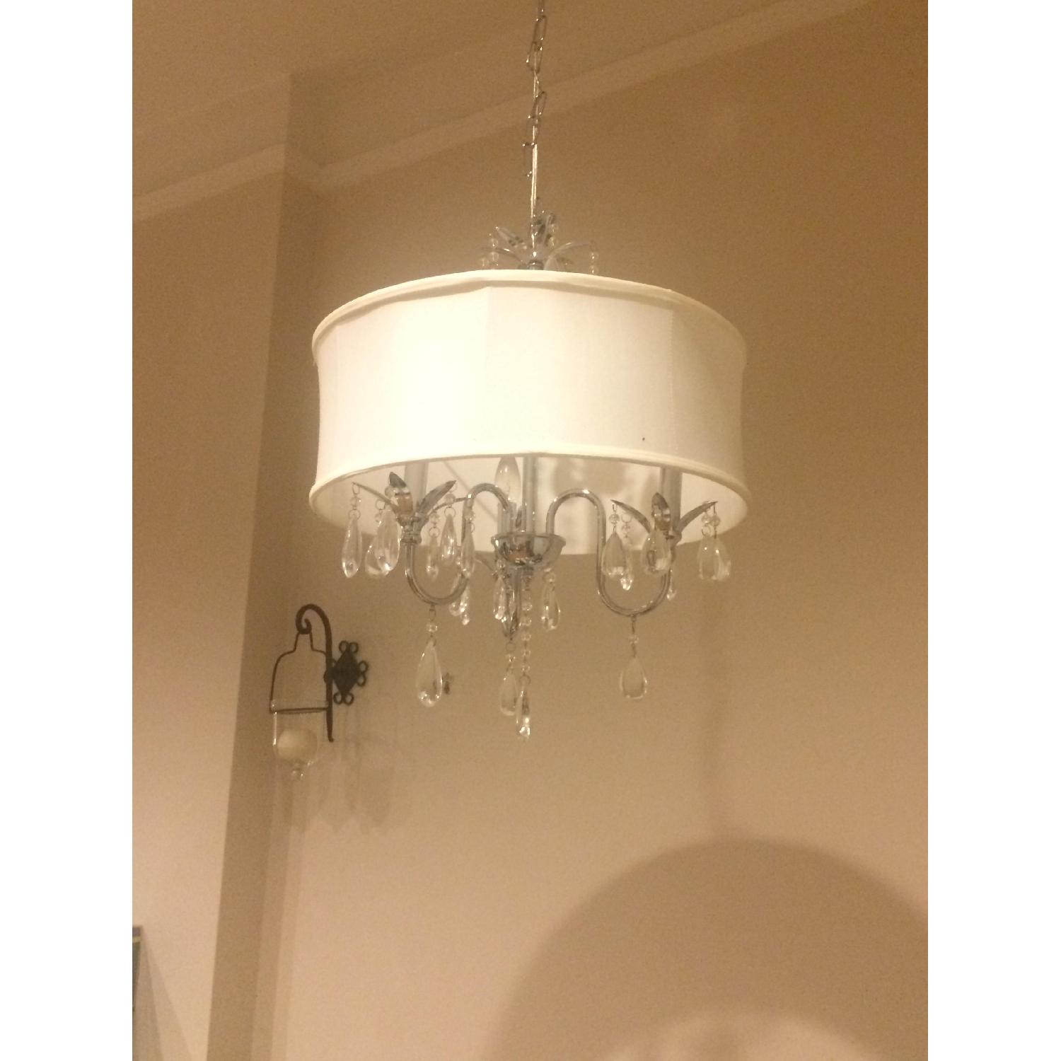 Otis Designs Crystal Chrome 3-Light Chandelier - image-4